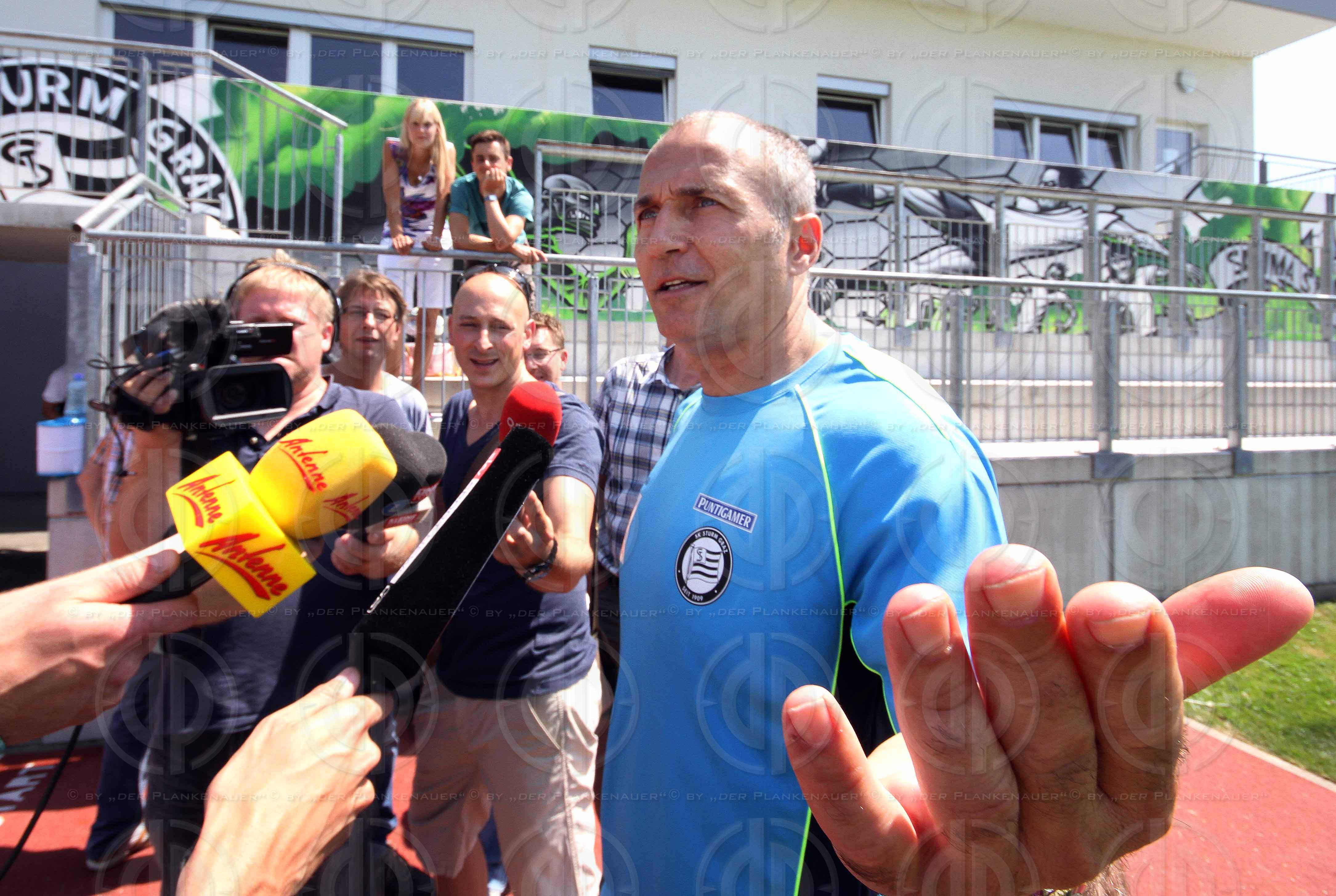 SK Sturm Trainingsbeginn