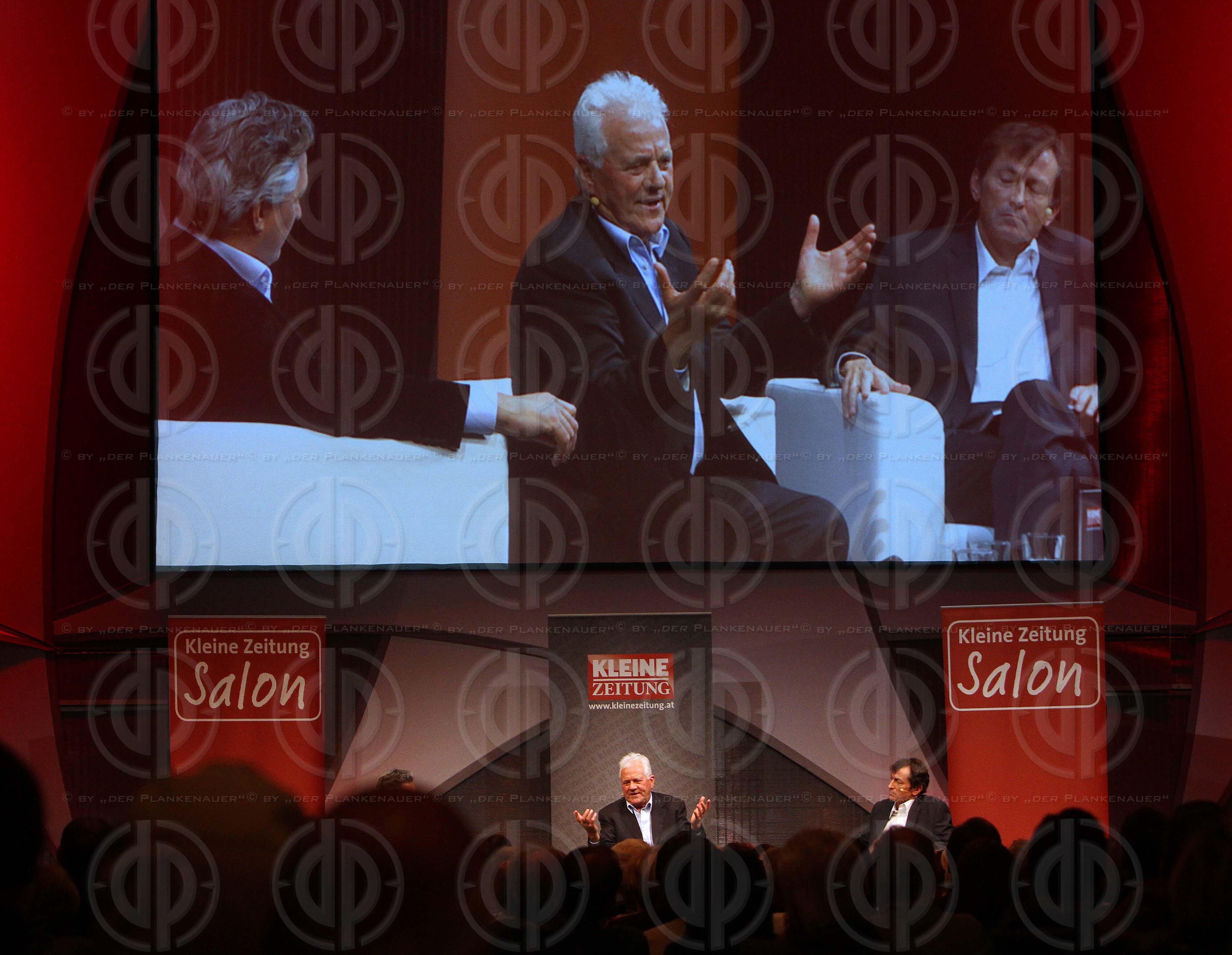 Frank Stronach im Gespräch