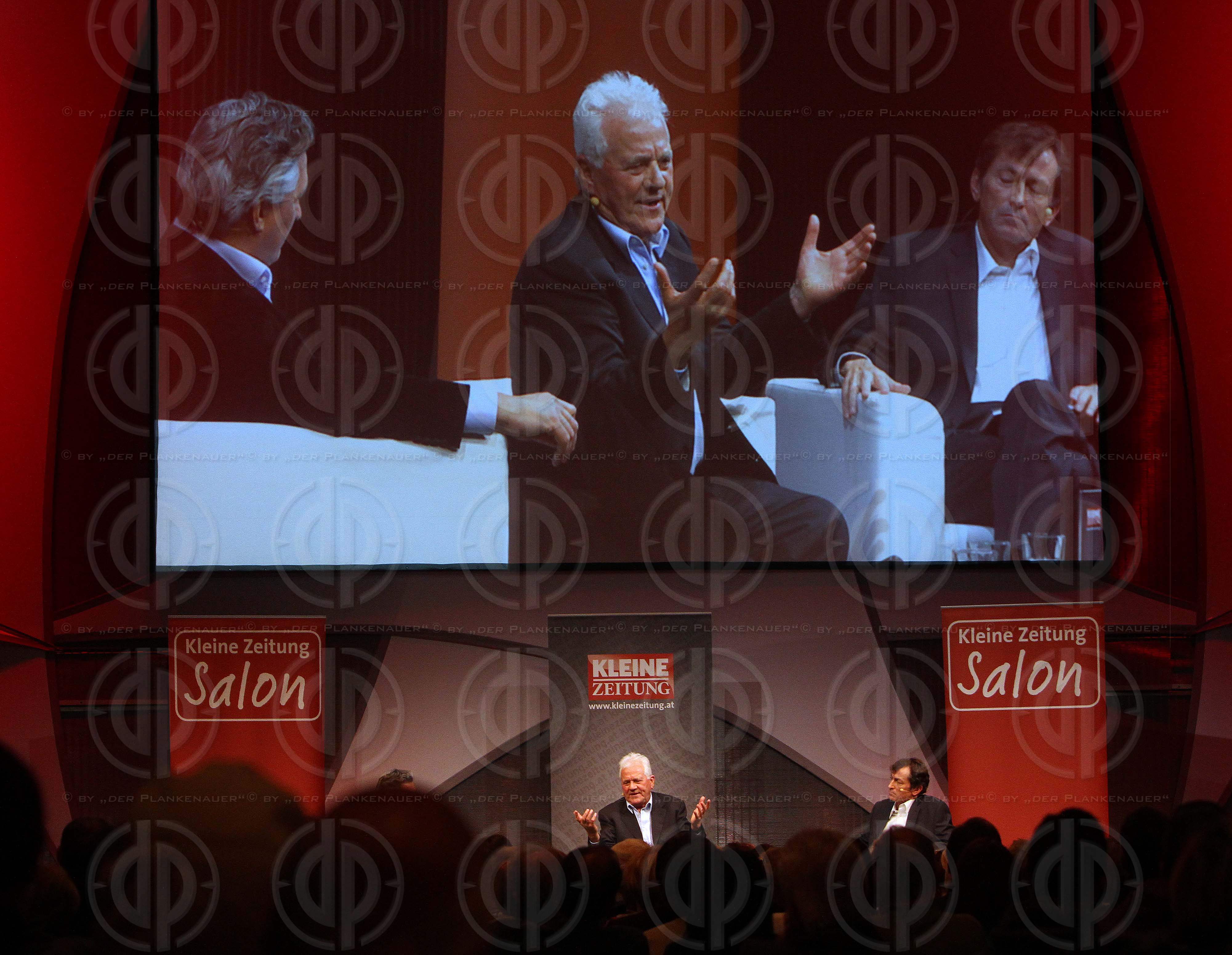 Frank Stronach im Gespräch