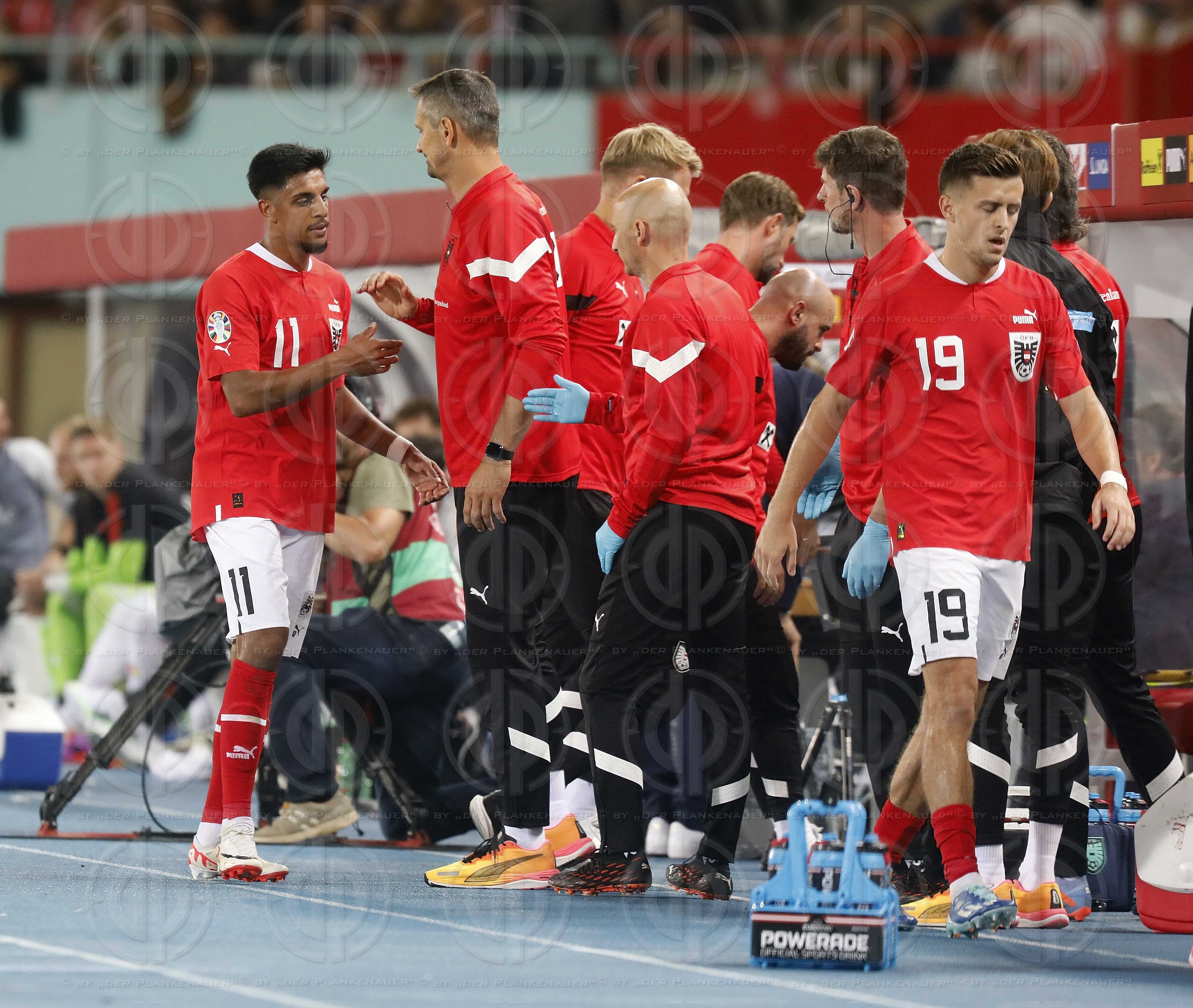 EQ Österreich vs. Belgien (2:3) am 13.10.2023