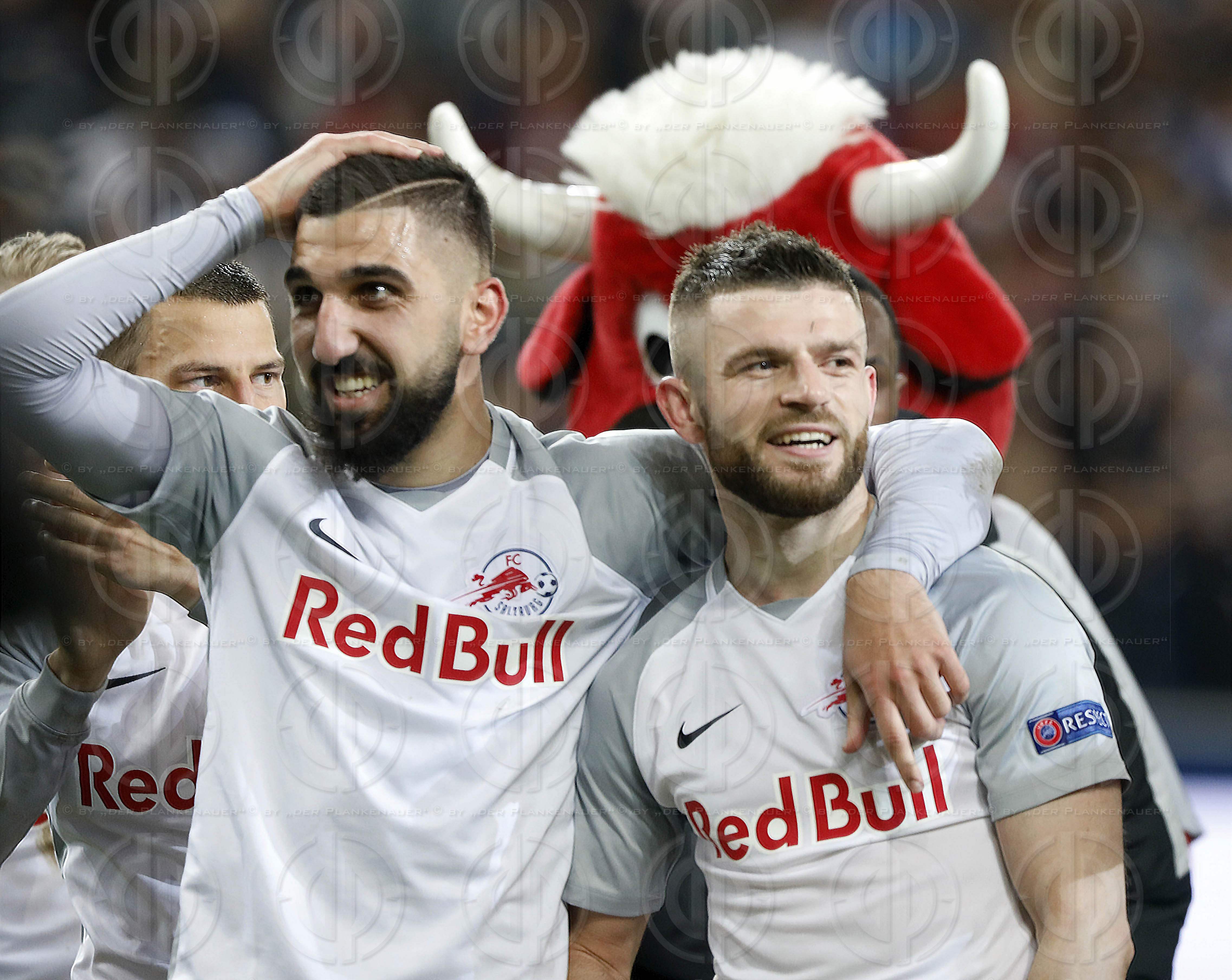 EL FC Salzburg vs. Lazio Rom (4:1)