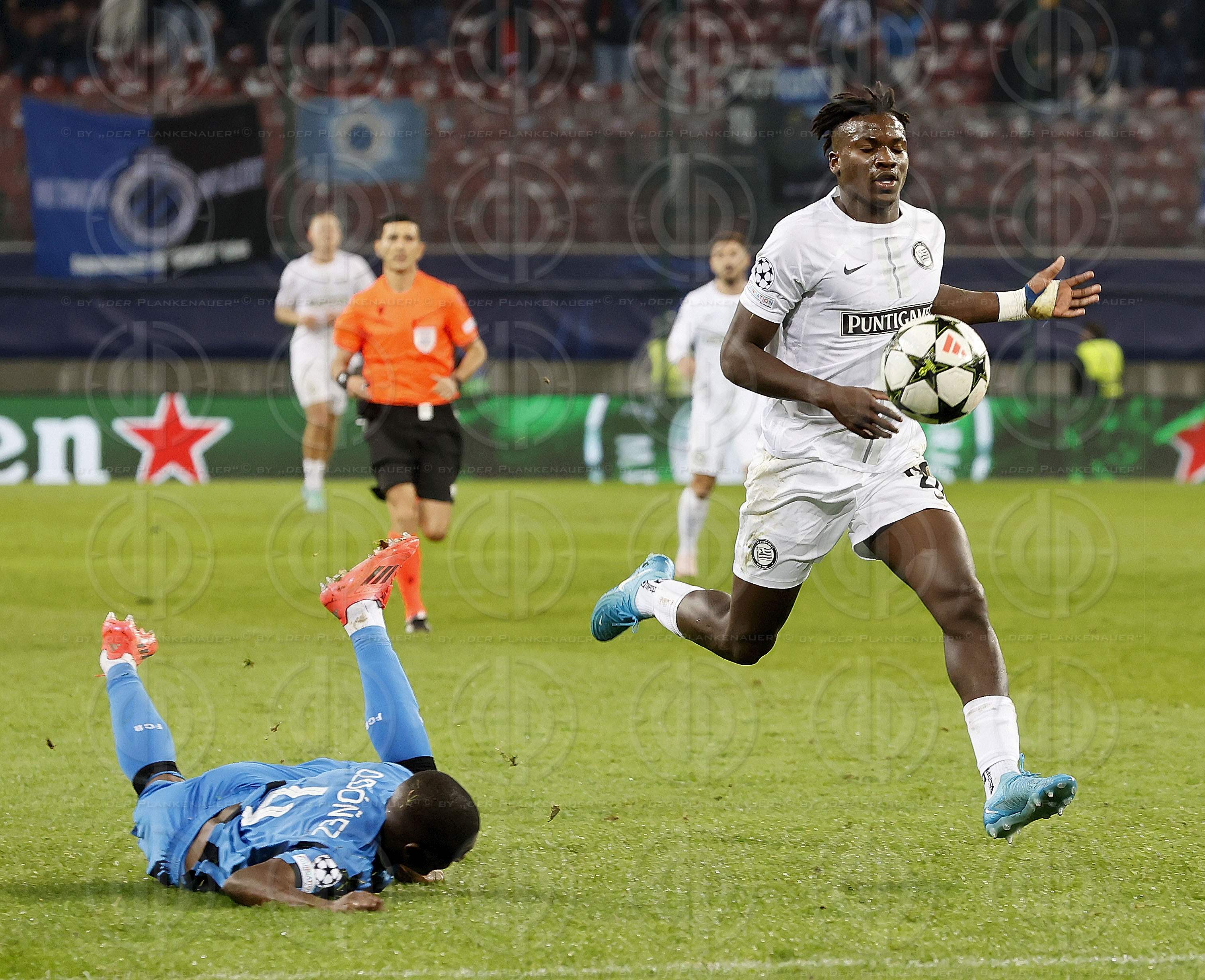 UEFA Champions League SK  Sturm vs. FC Brügge (0:1) in Klagenfu