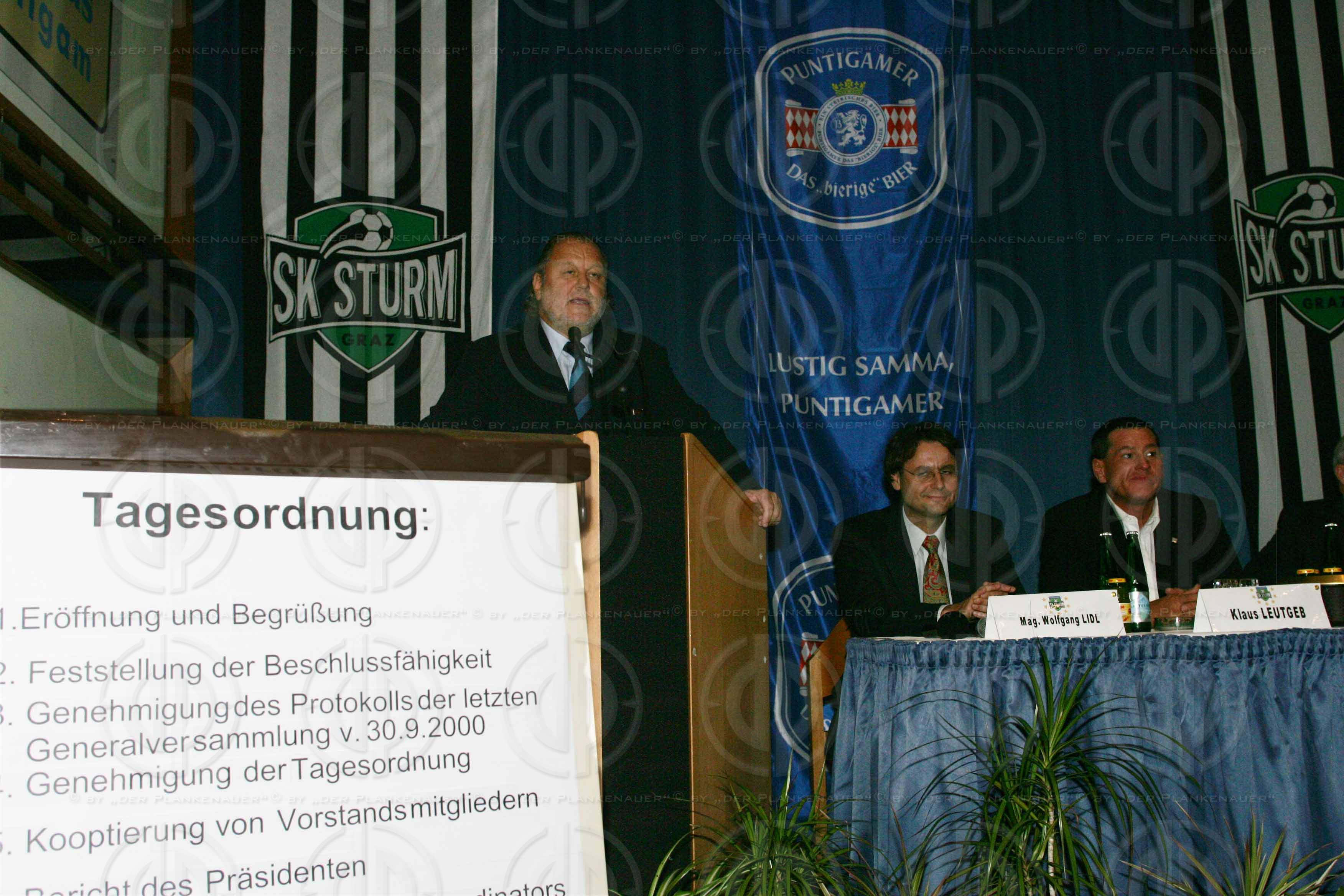 Sturm Generalversammlung 2005