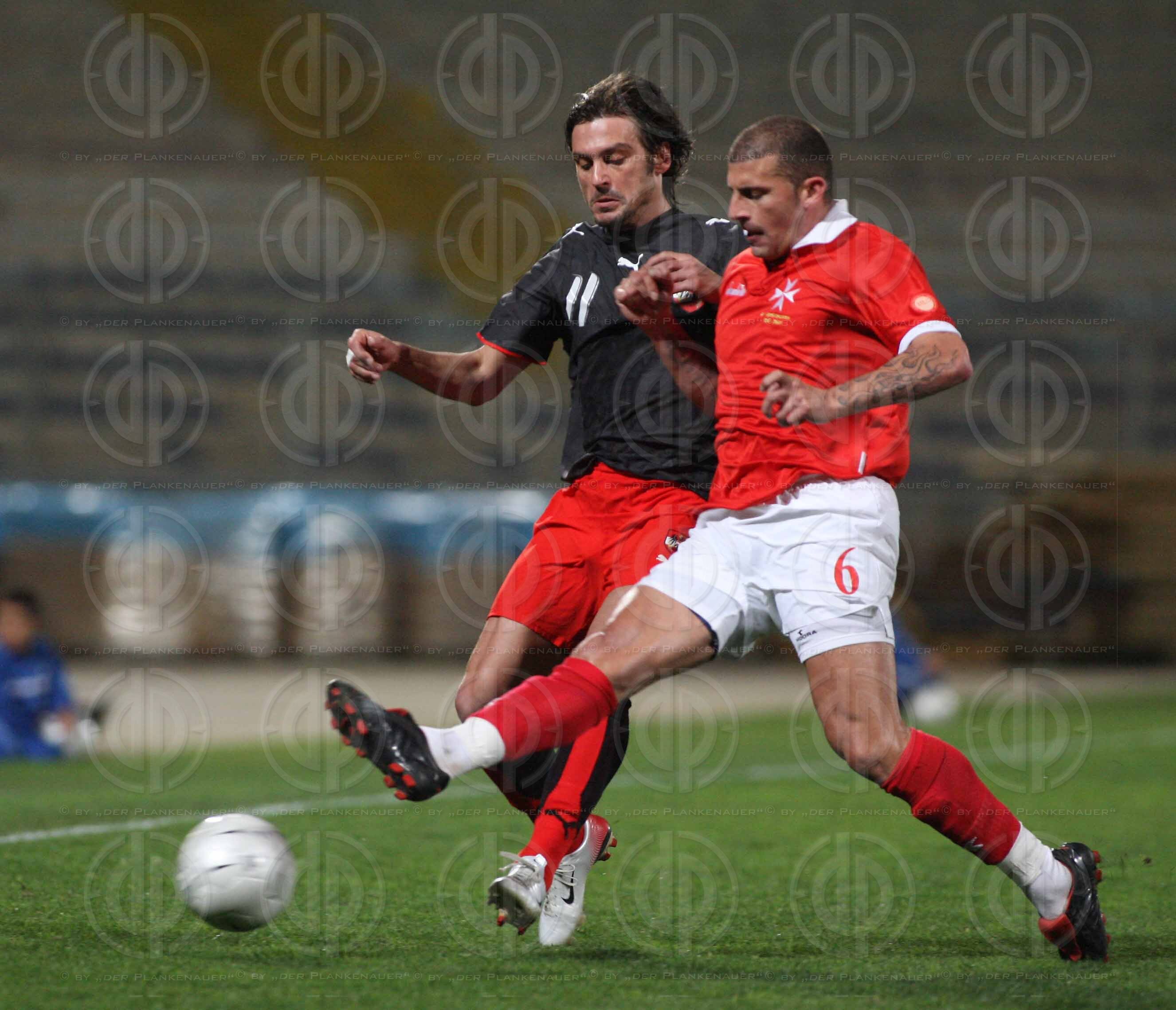 Länderspiel Malta vs. Österreich (1:1)