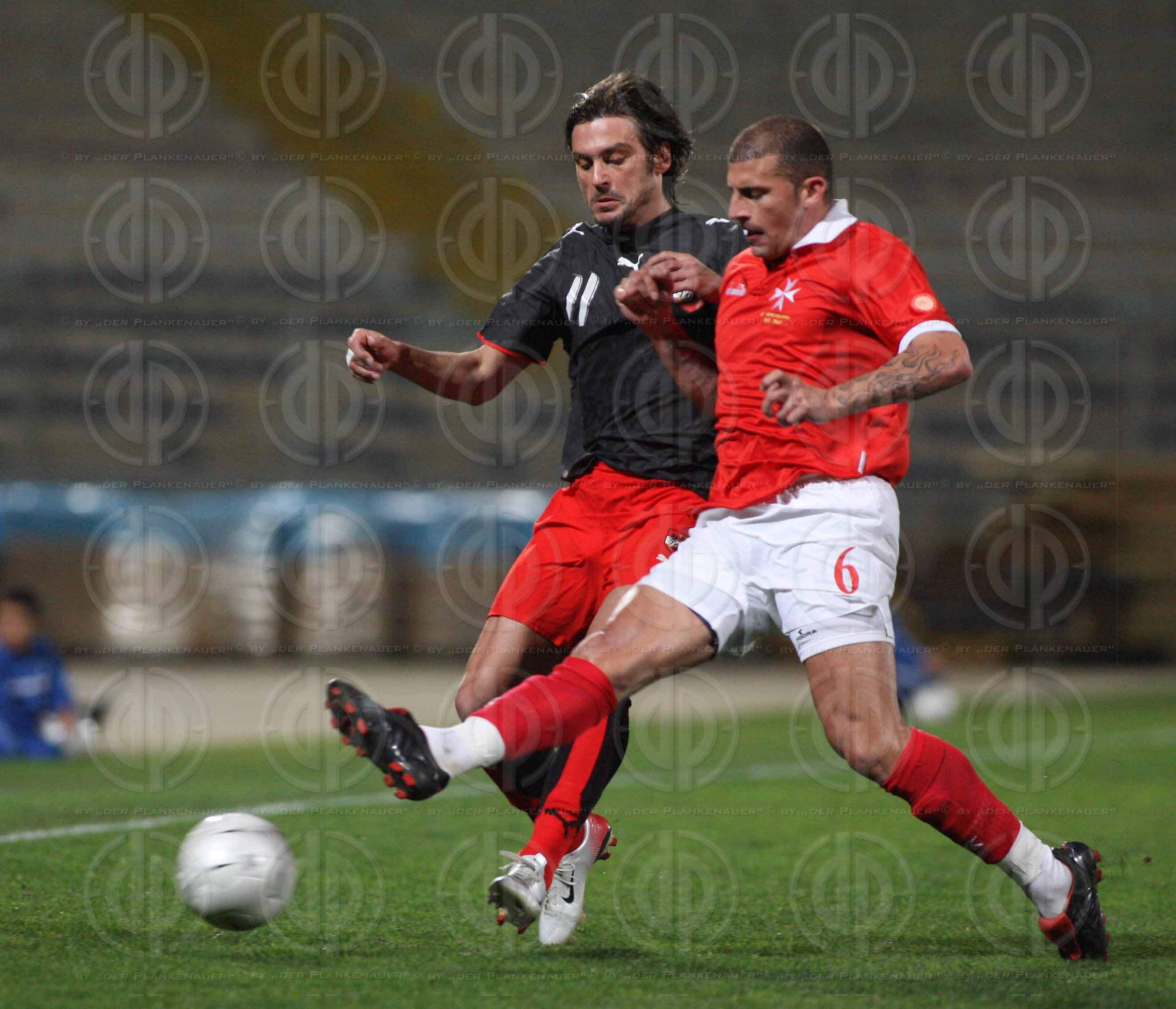 Länderspiel Malta vs. Österreich (1:1)