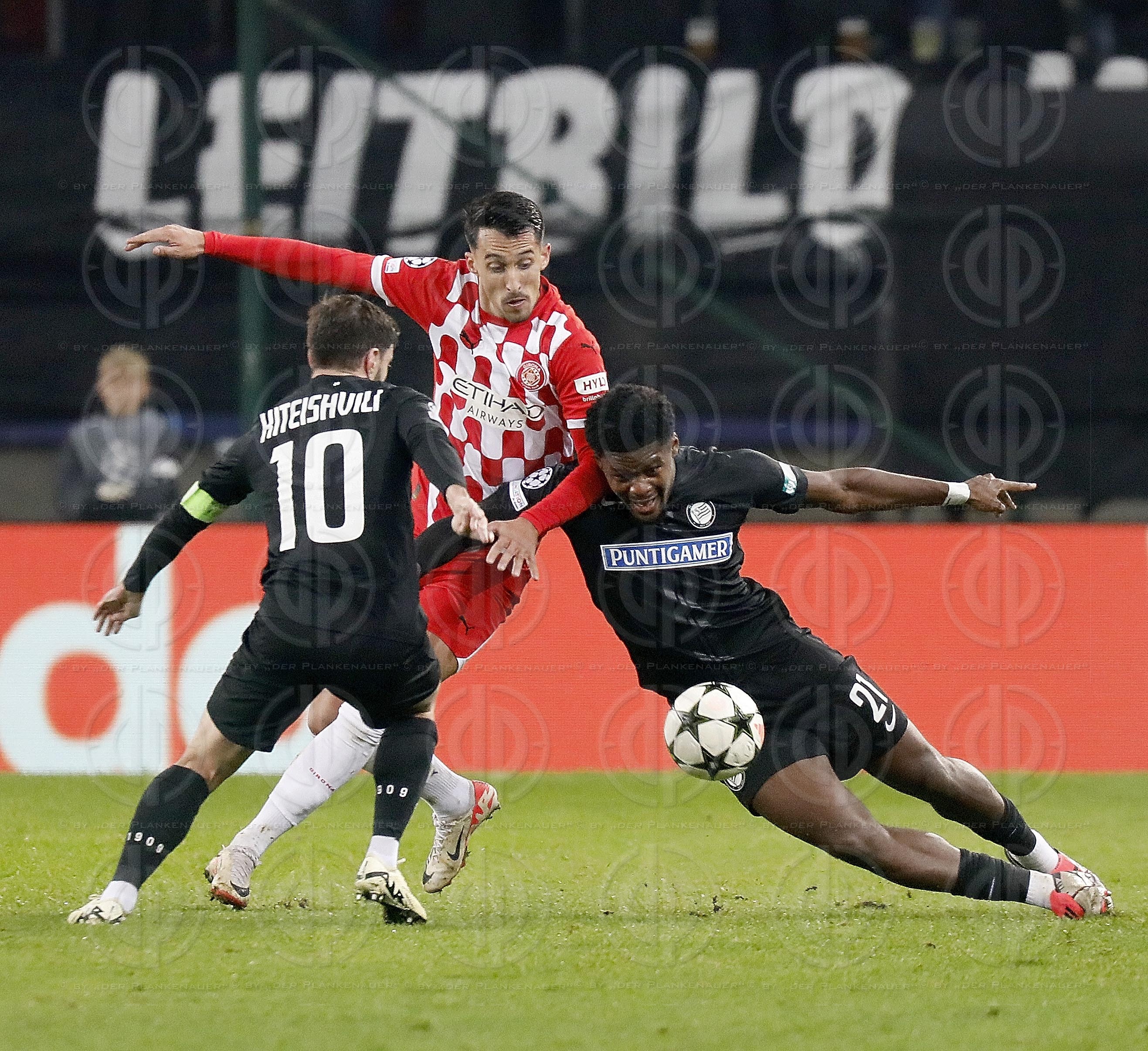 UEFA Champions League SK  Sturm vs. Girona (1:0) in Klagenfurt a