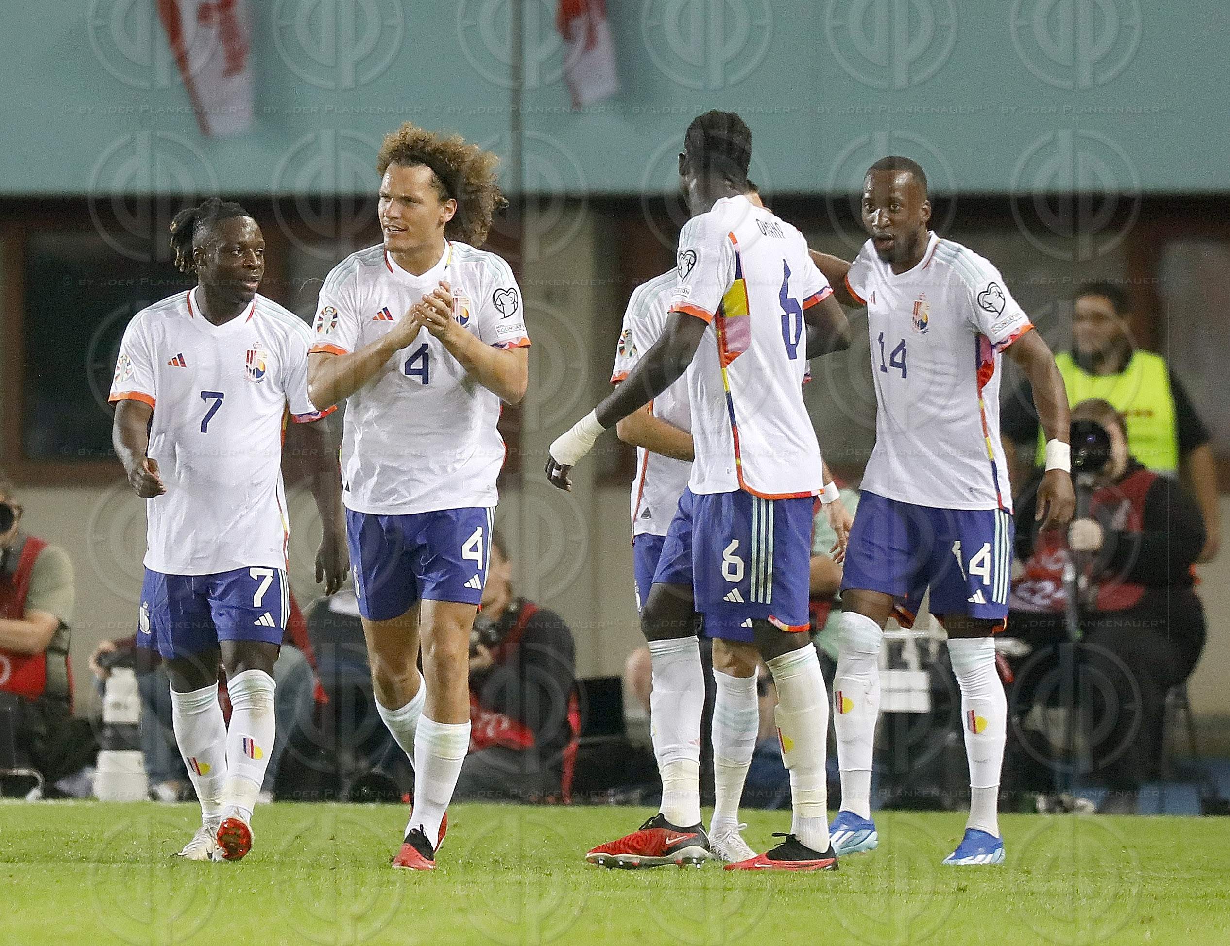 EQ Österreich vs. Belgien (2:3) am 13.10.2023