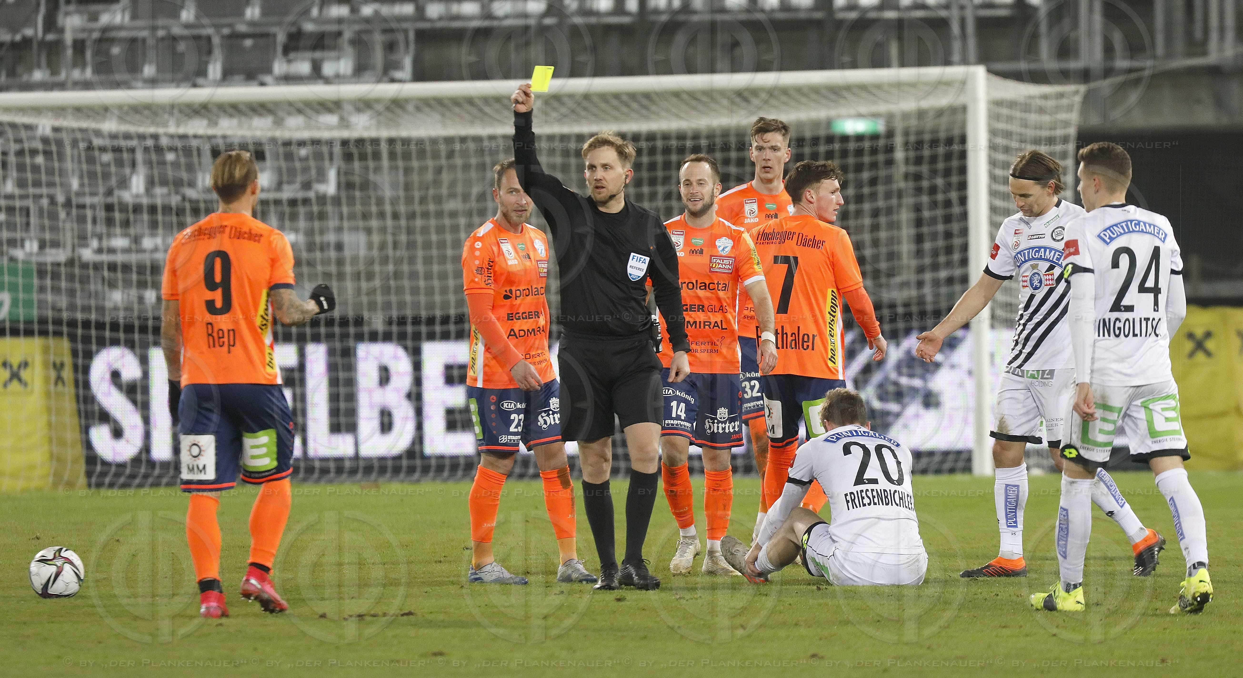 SK Sturm vs. TSV Hartberg (2:1) am 26.01.2021