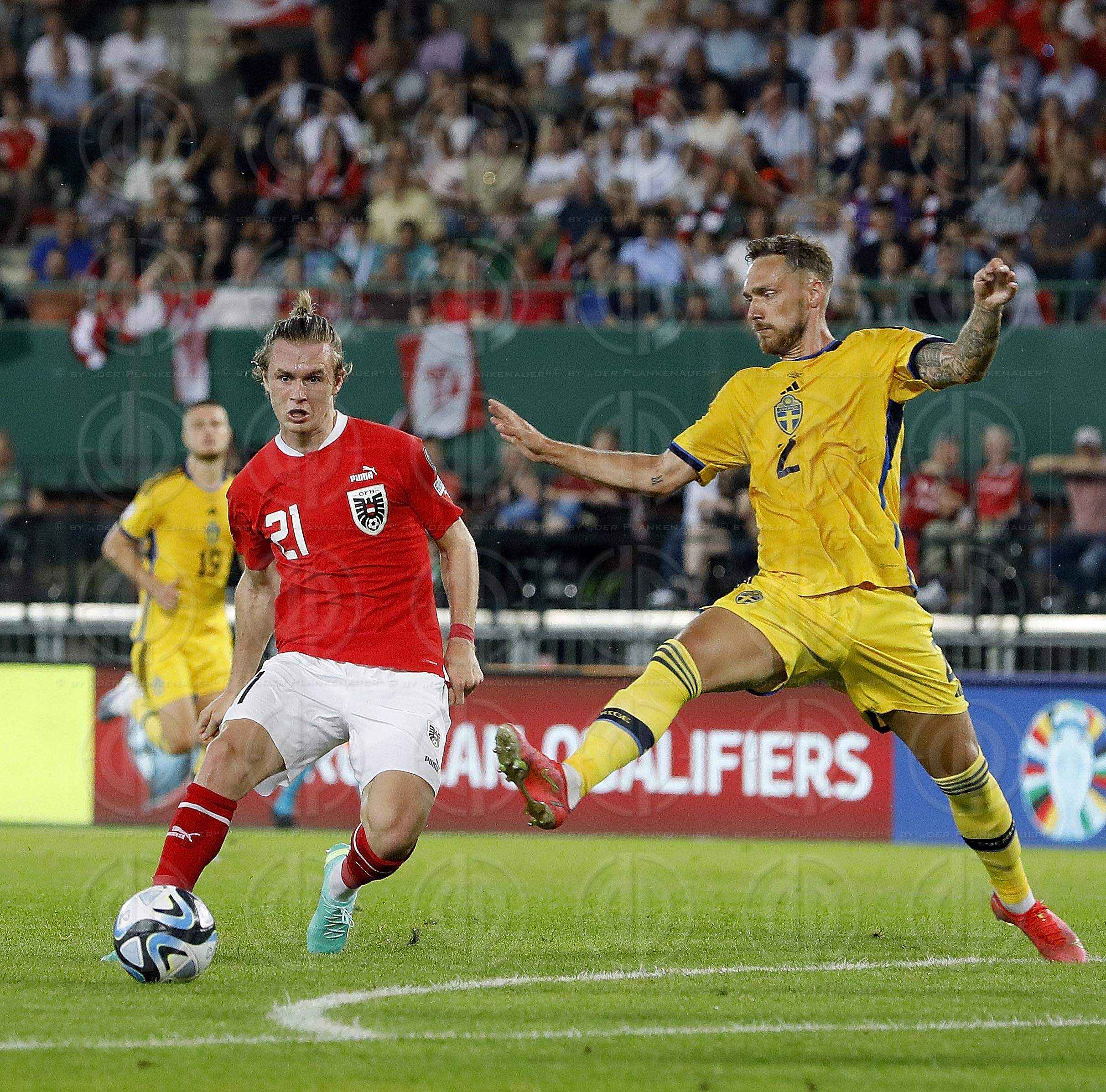 Österreich vs. Schweden (2:0) am 29.06.2023