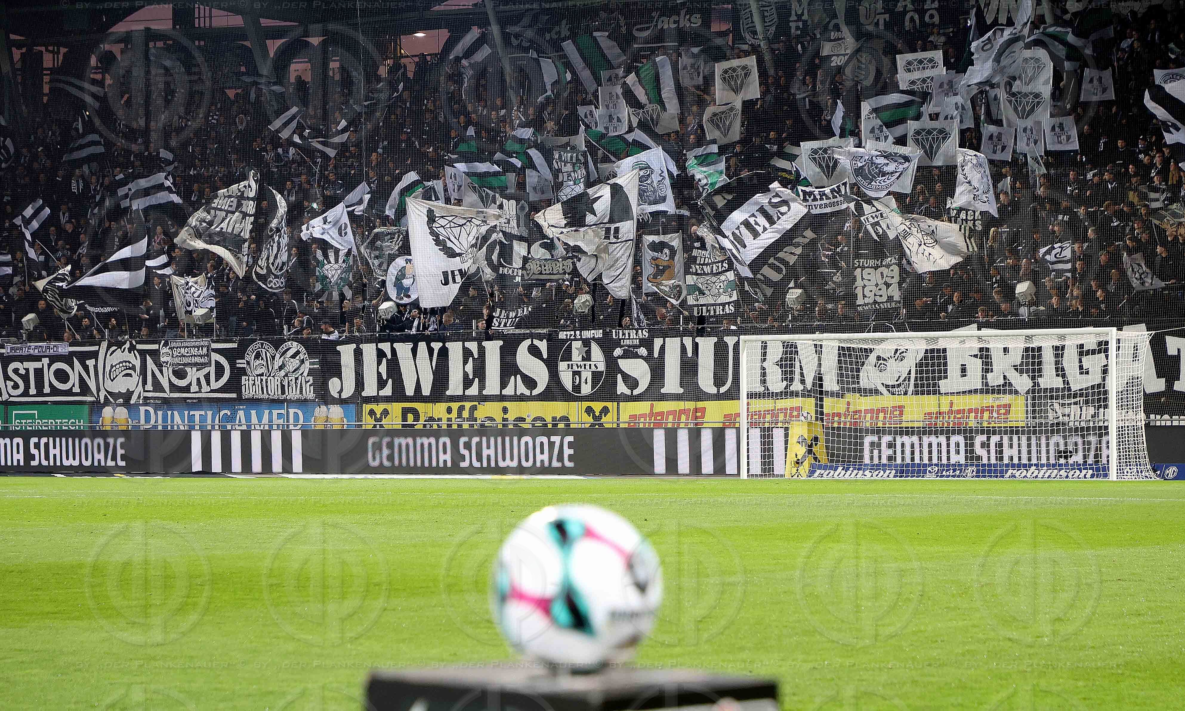 SK Sturm vs. LASK  (1:1) am 22.04.2026