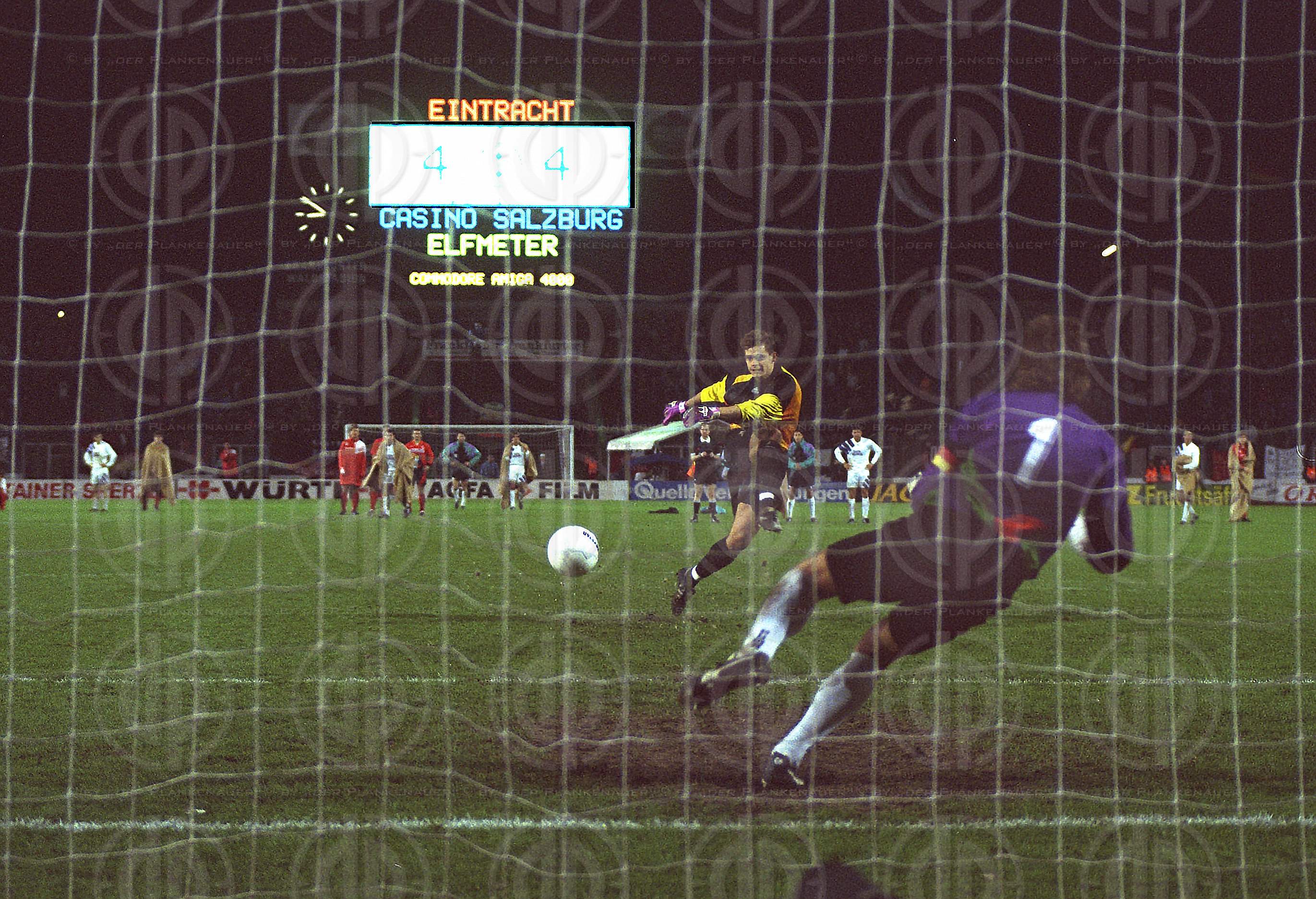 Uefa Cup Eintracht Frankfurt - SV Casino Salzburg (1:0, 4:5 im E