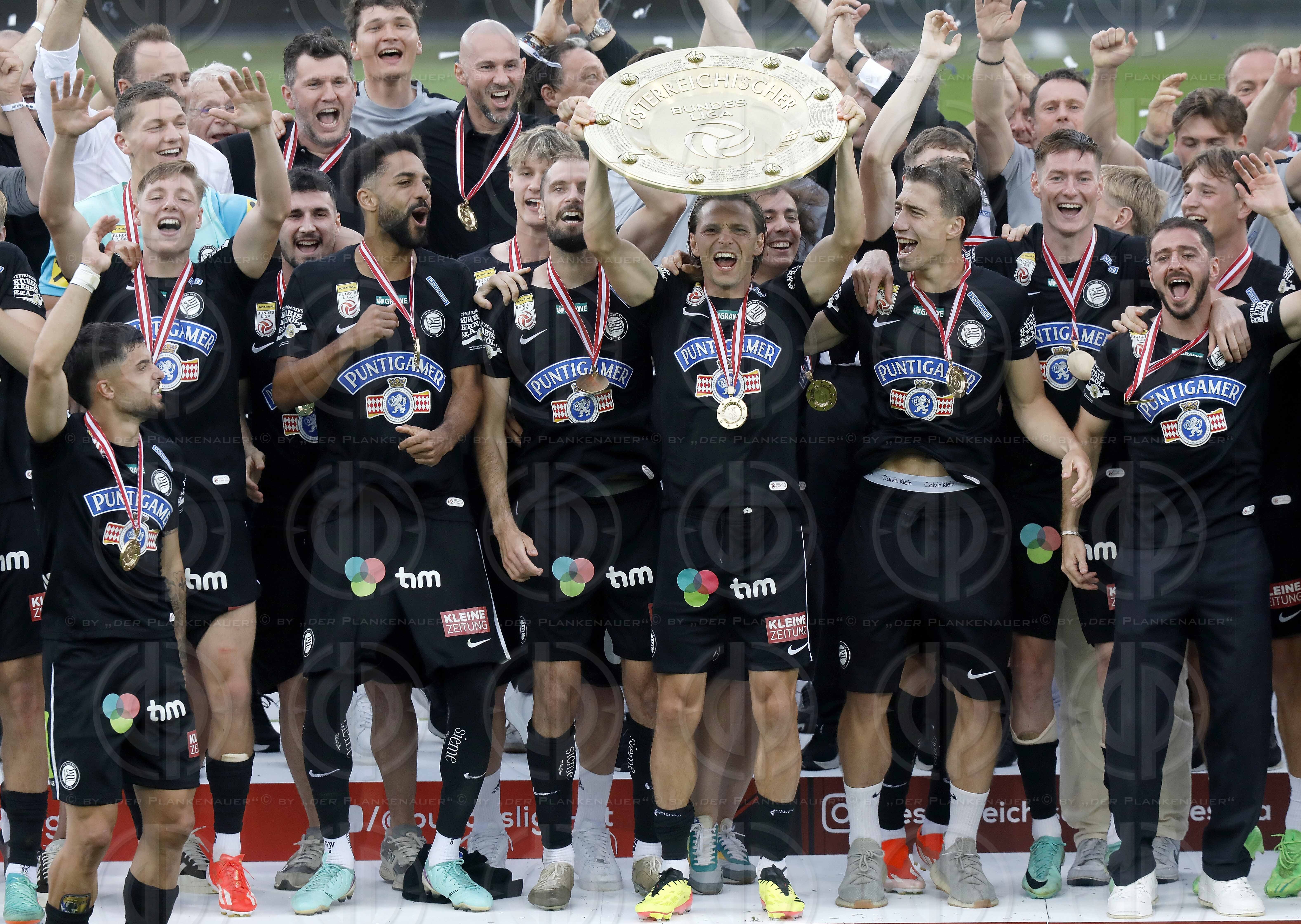 SK Sturm vs. SK Austria Klagenfurt (2:0) am 19.05.2024