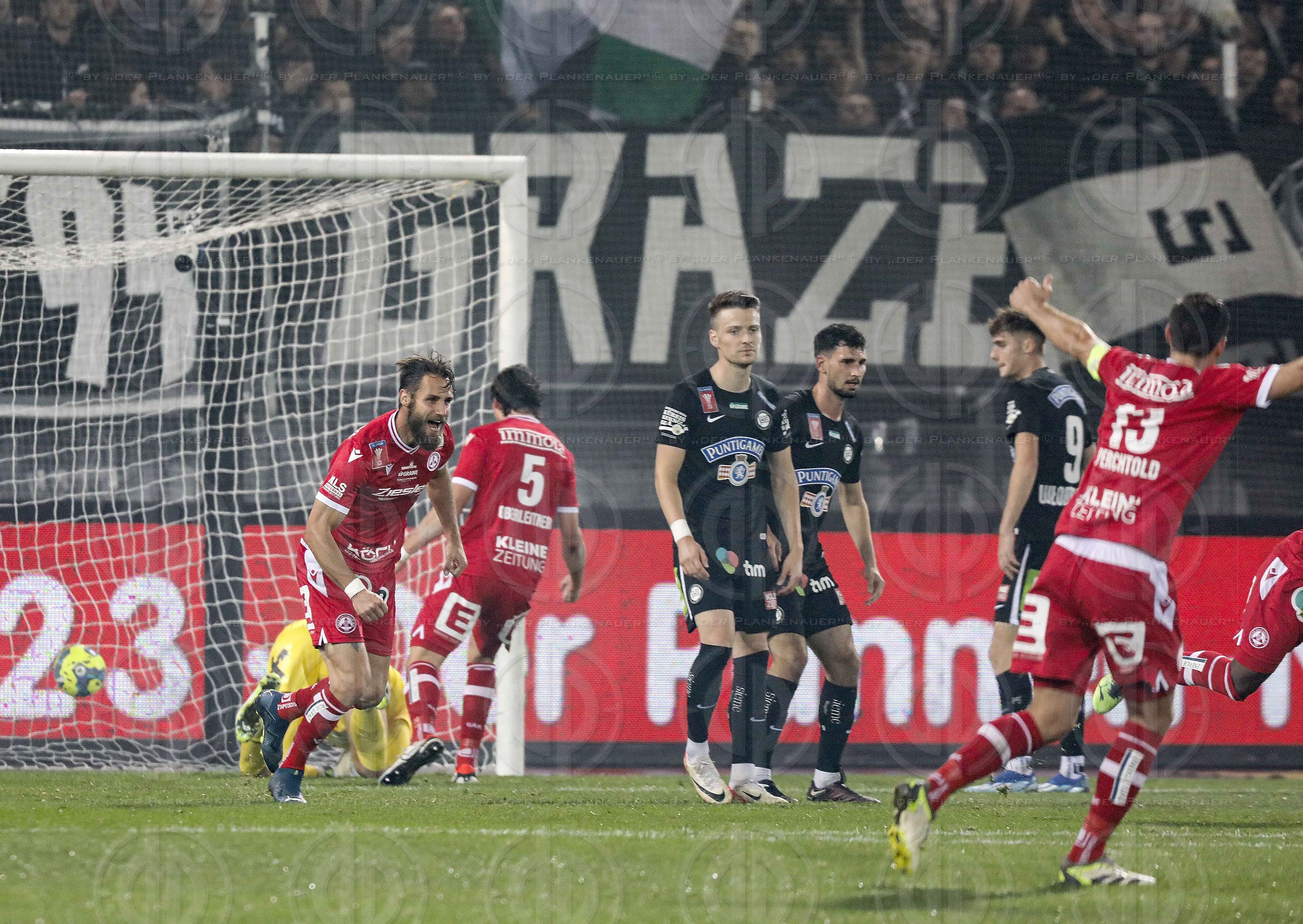 Cup GAK 1902 vs. SK Sturm (2:3) am 02.11.2023