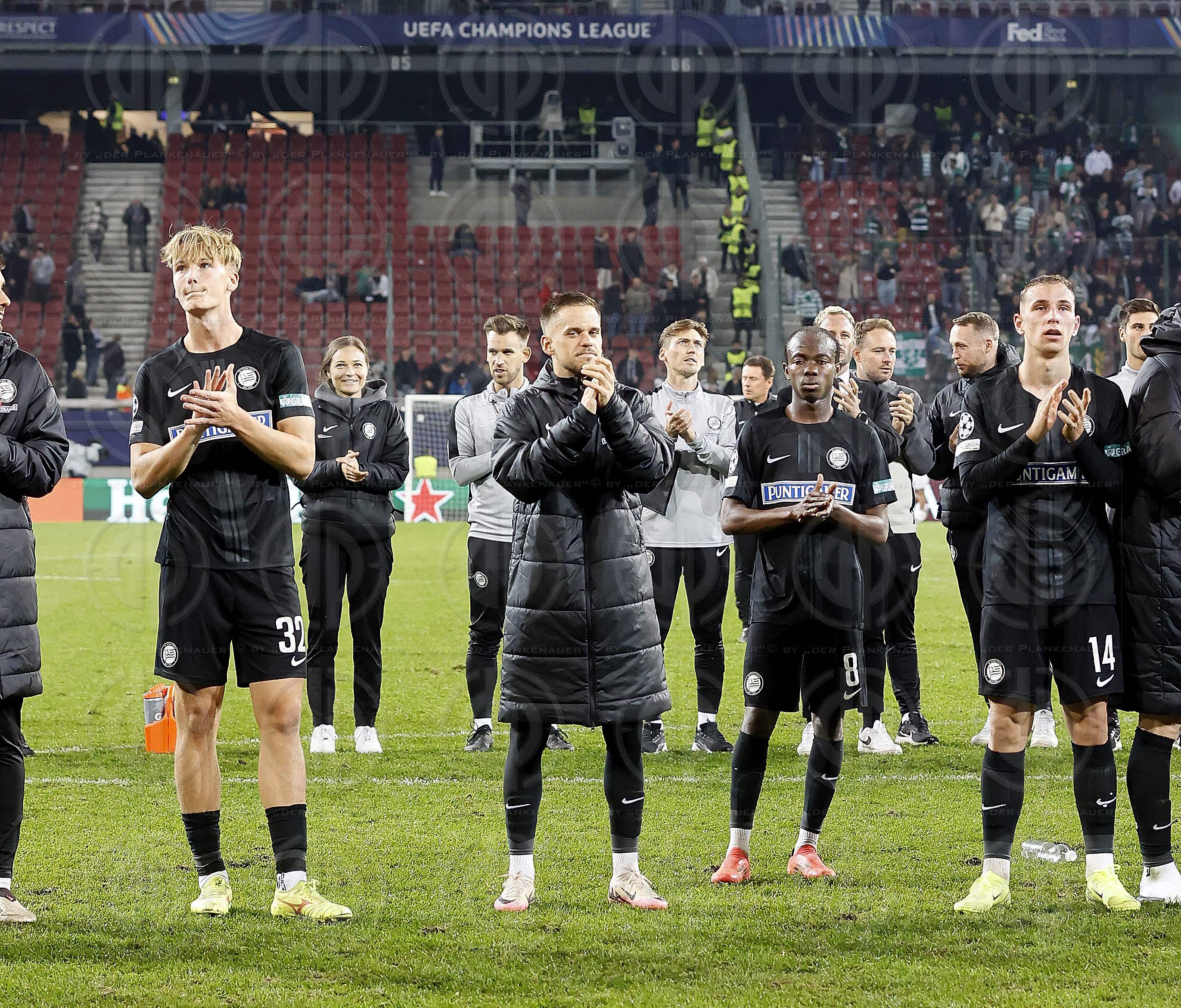 UEFA Champions League SK  Sturm vs. Sporting Lissabon (0:2) in K