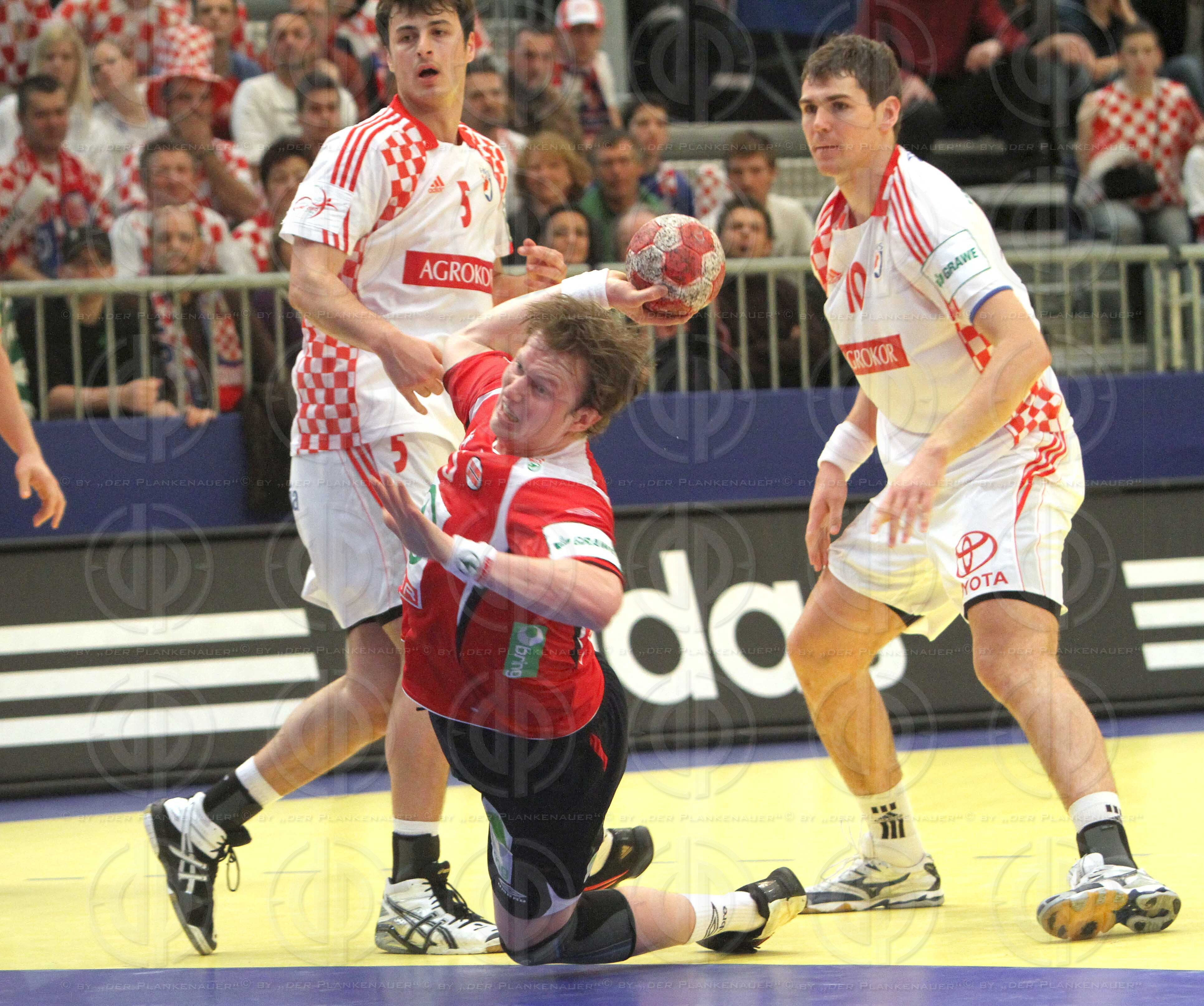 Euro 2010 Austria Kroatien vs. Norwegen (25:23)