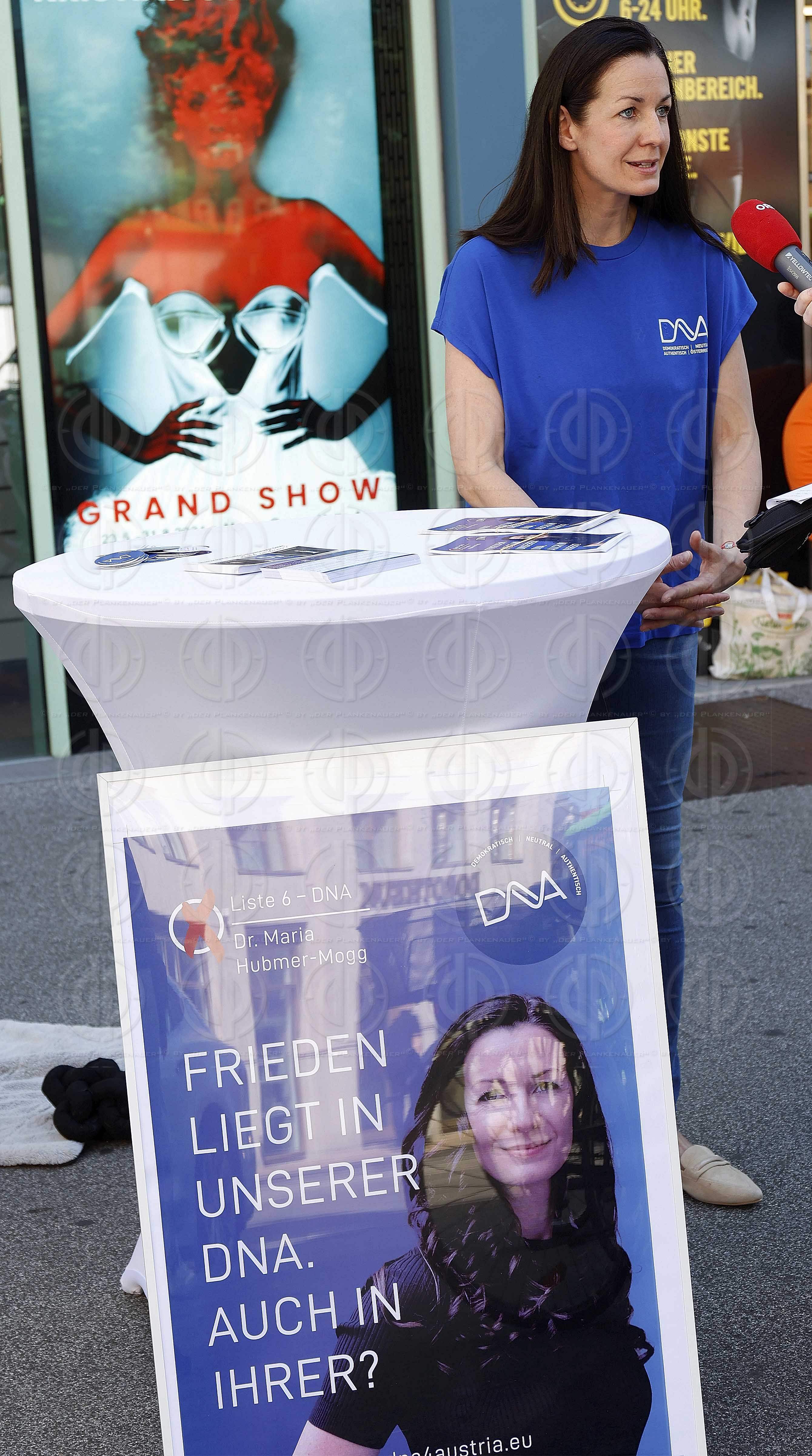 Wahlveranstaltung der Liste DNA am 07.06.2024
