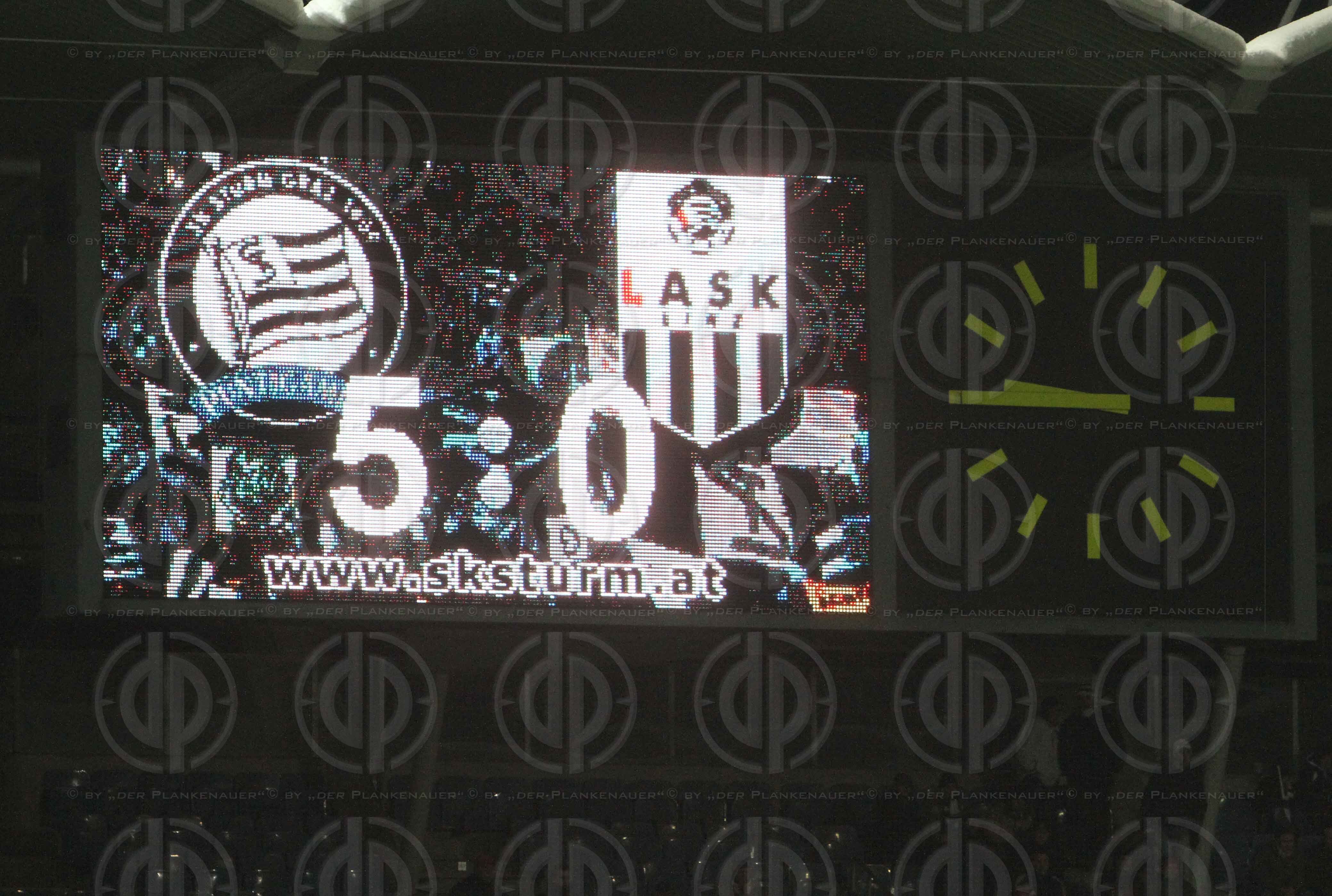 SK Sturm Graz vs. LASK Linz (5:0)