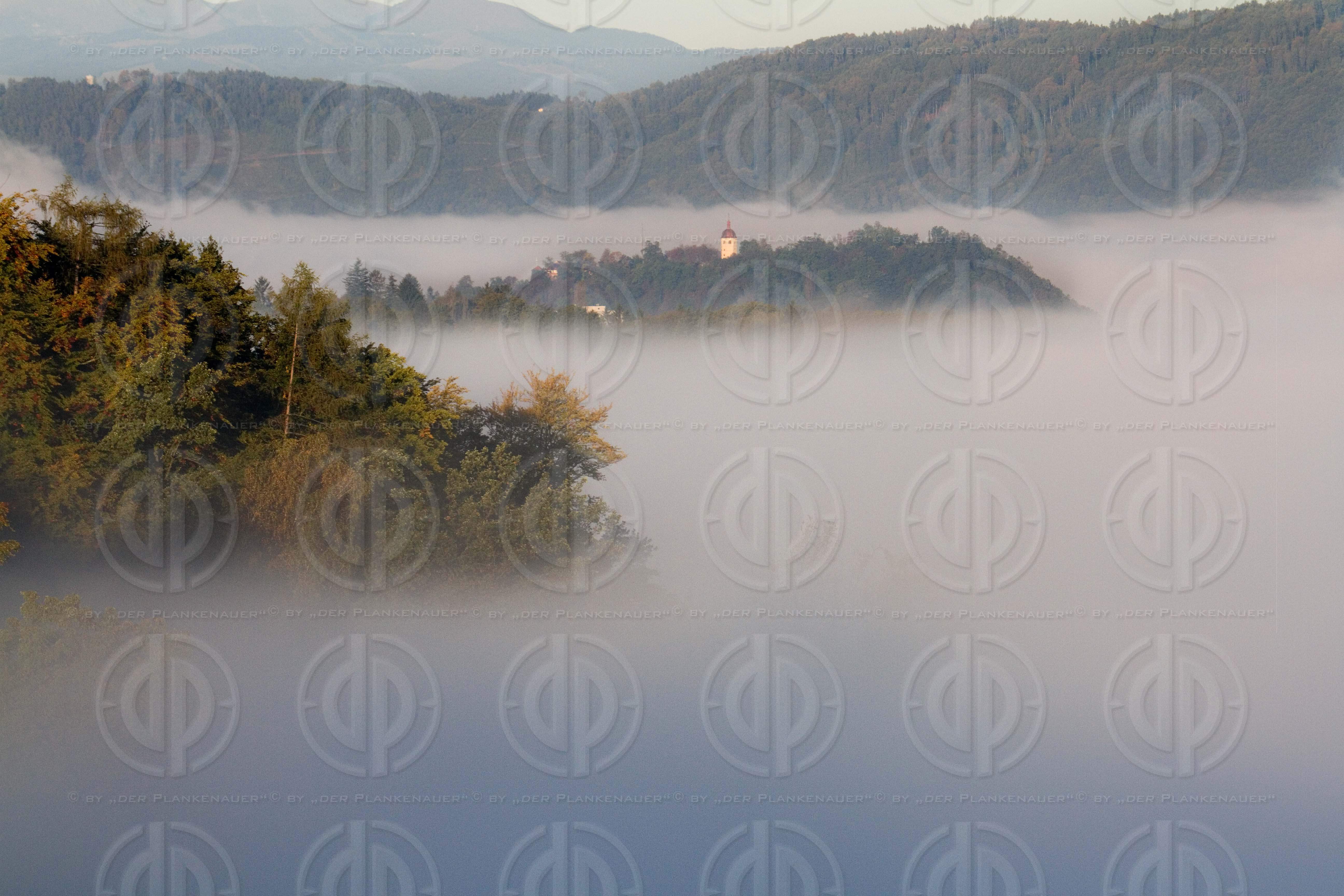 Morgennebel über Graz