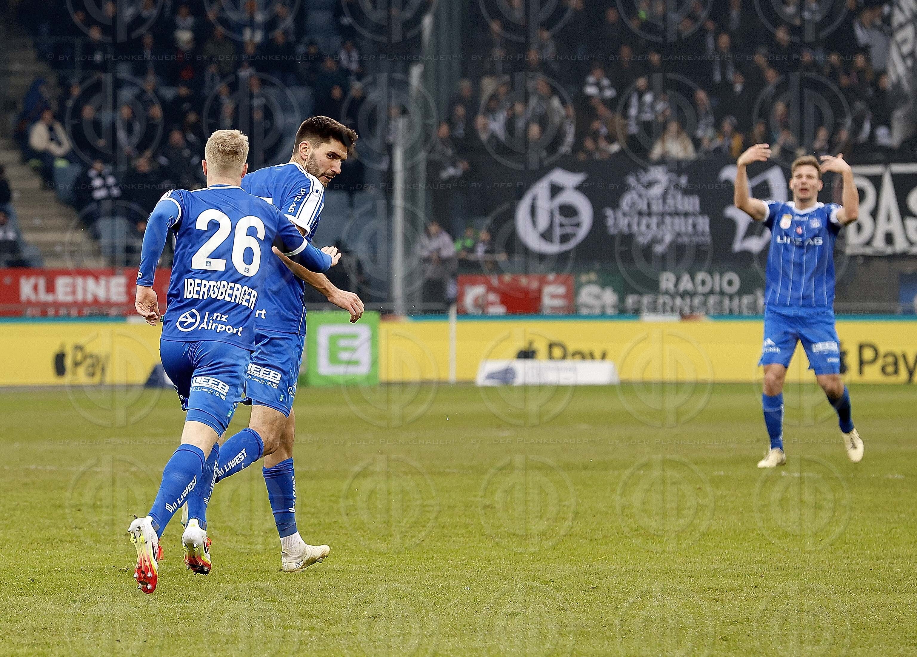 SK Sturm vs. BW Linz (2:1) am 23.02.2025