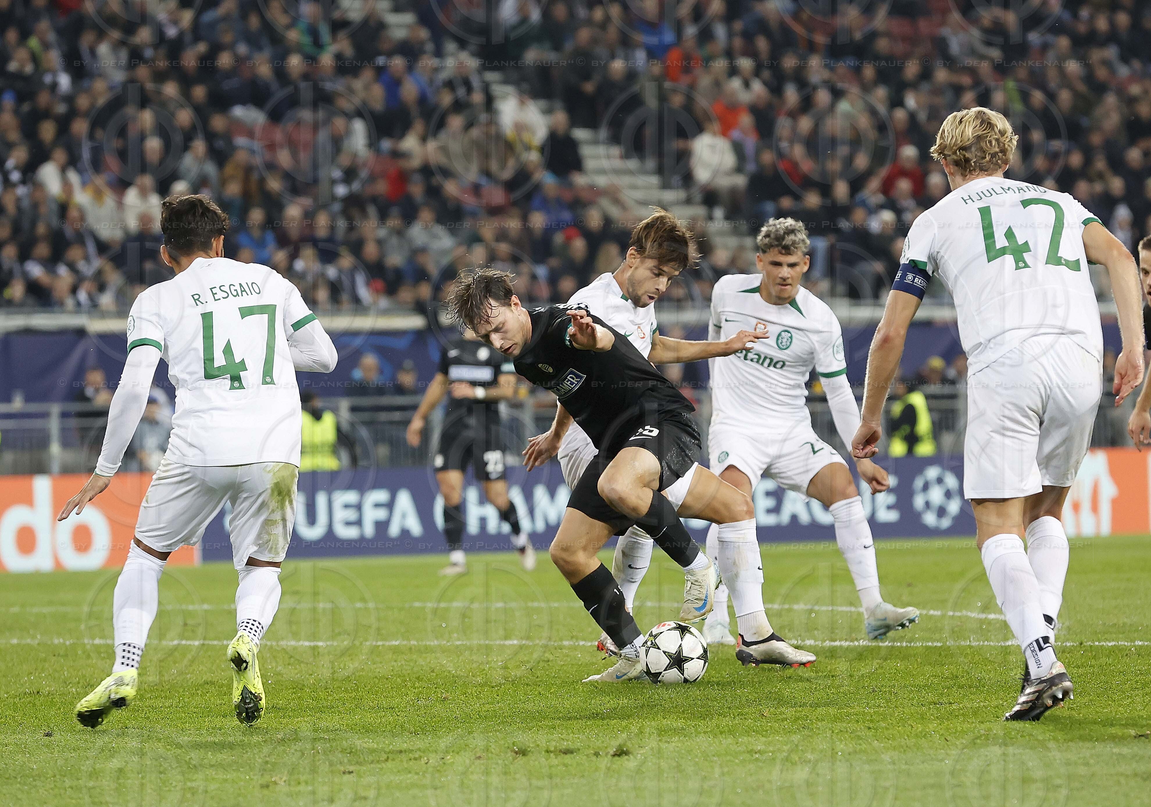 UEFA Champions League SK  Sturm vs. Sporting Lissabon (0:2) in K