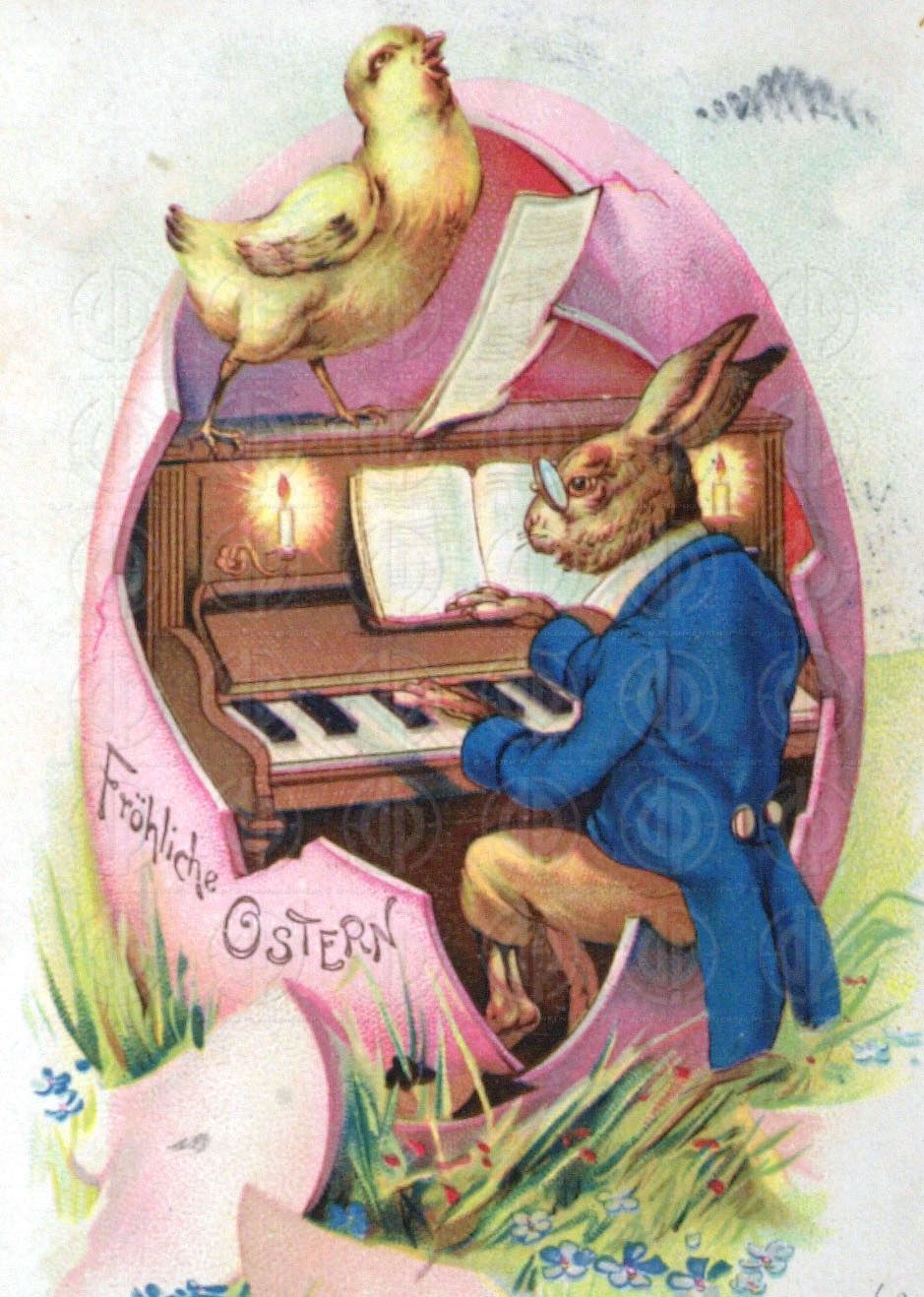 Ostermotiv Osterhase