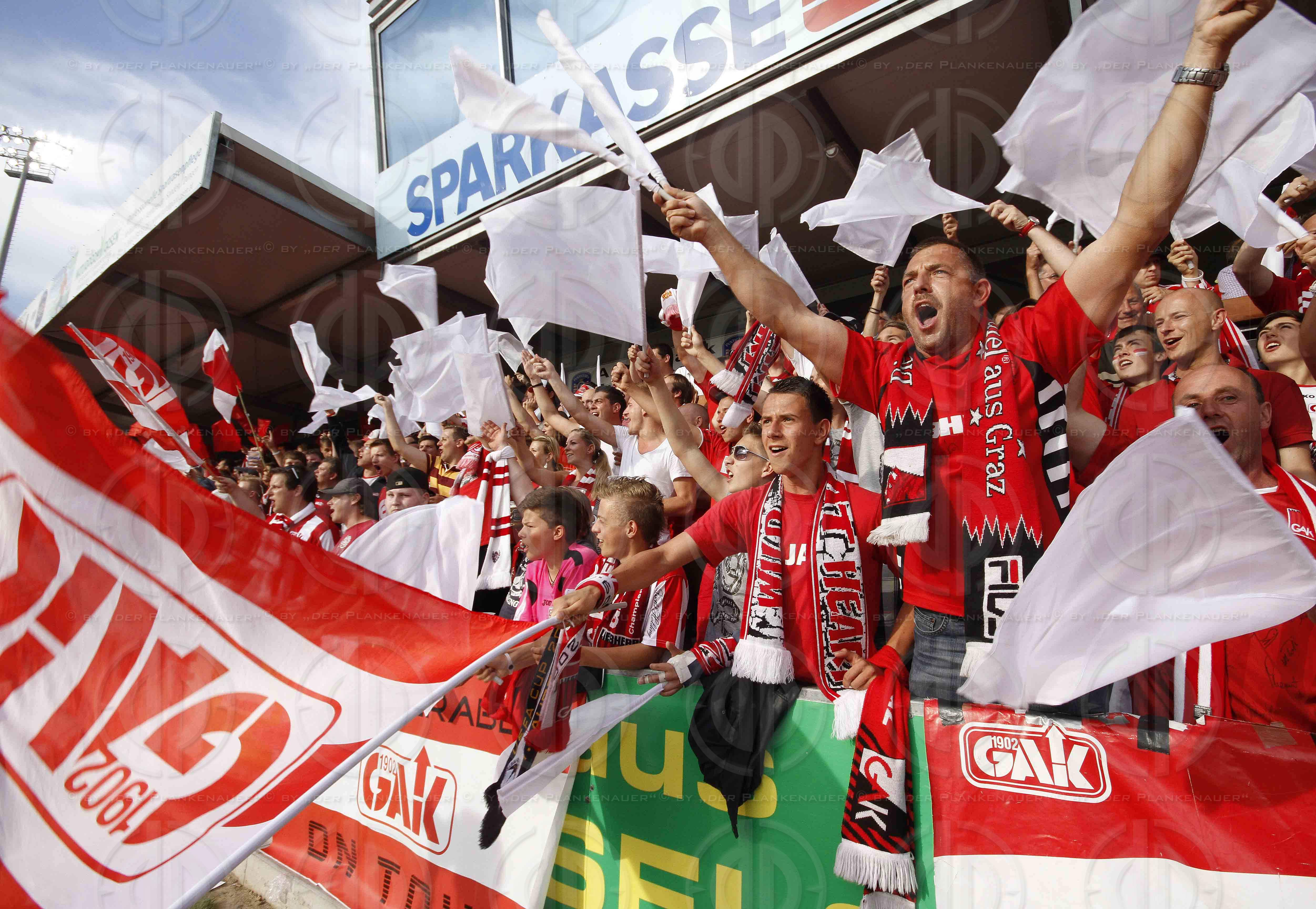 Relegation Hartberg vs. GAK (3:0, Spielabbruch)