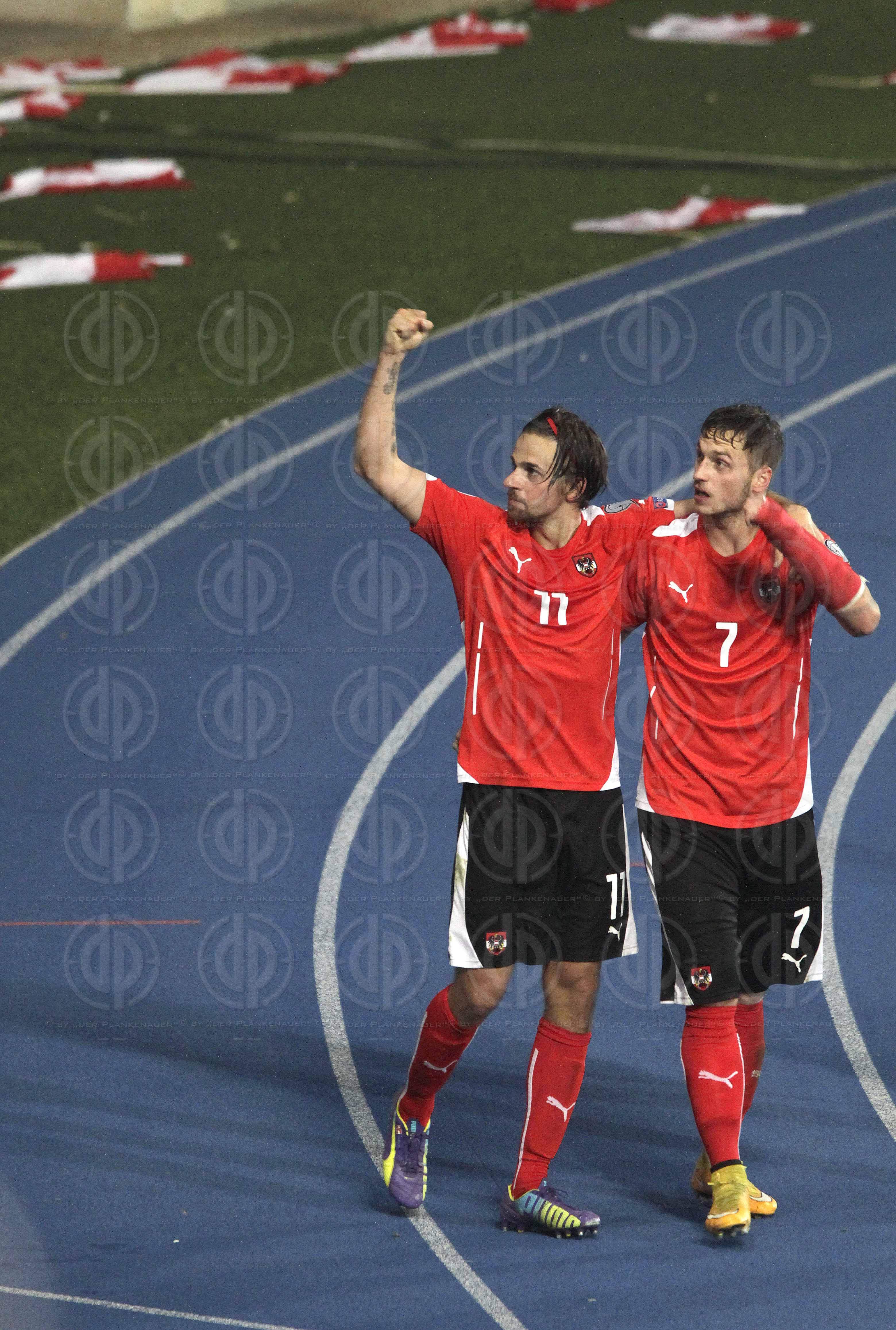 EM-Qualifikationsrunde Oesterreich vs. Russland (1:0)