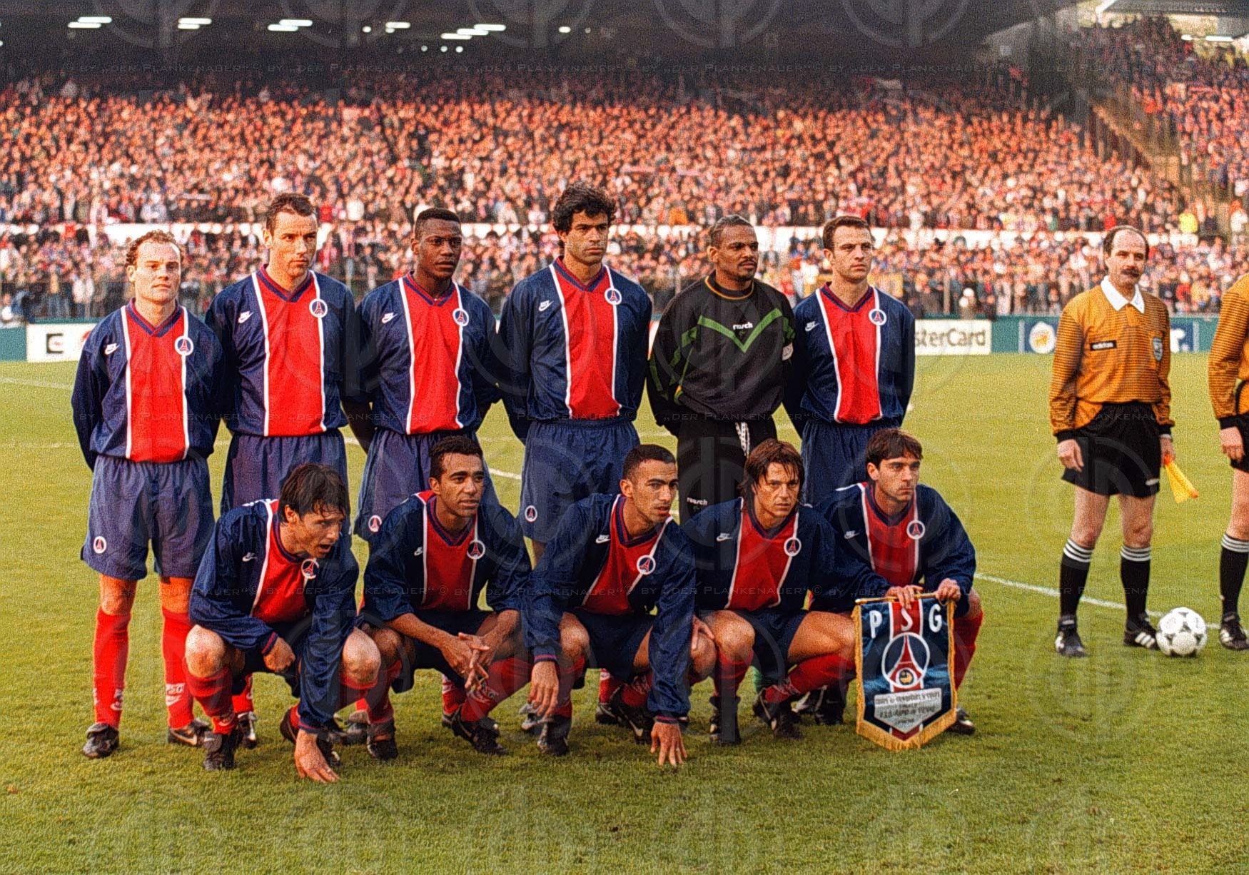 Europacup der Pokalsieger Rapid vs. PSG (0:1)