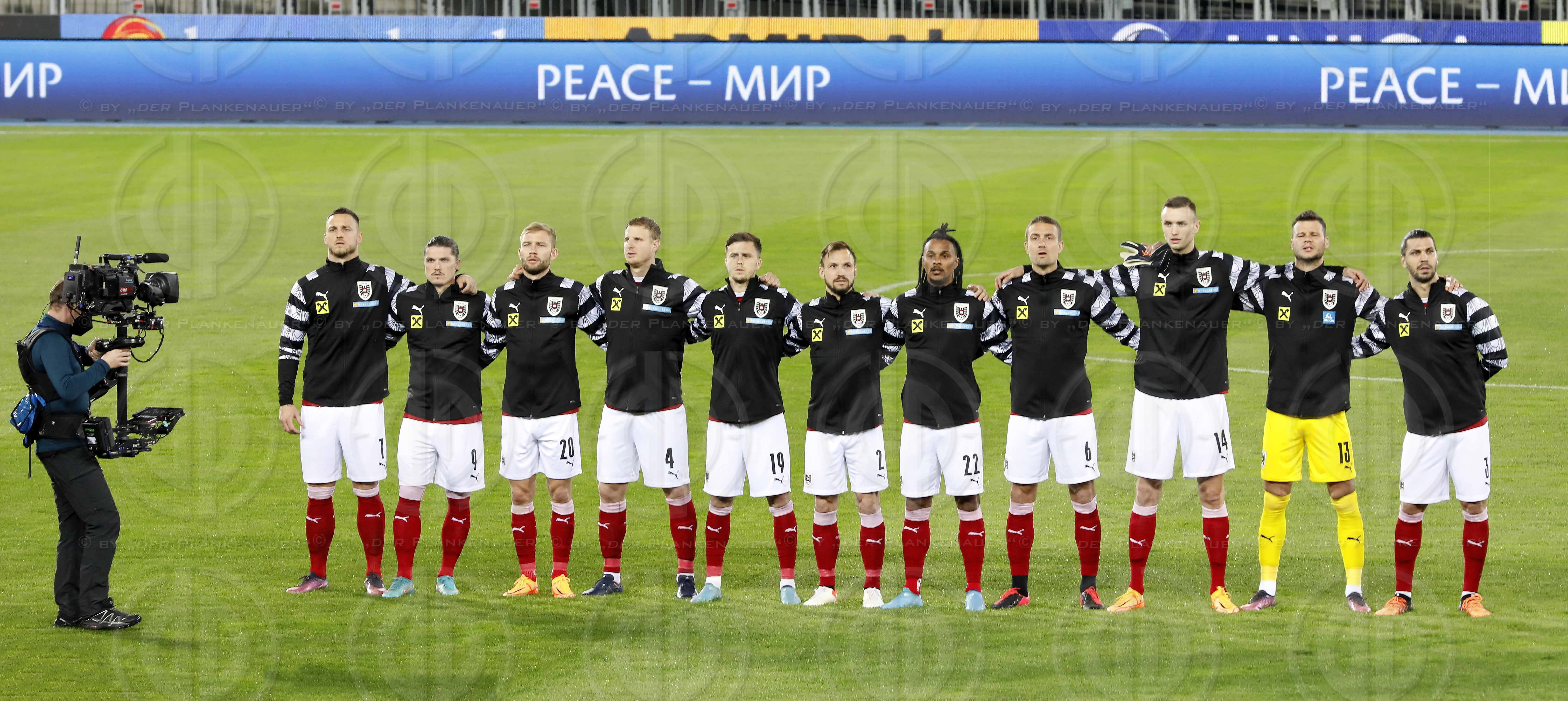 Österreich vs. Schottland (2:2) am 29.03.2022