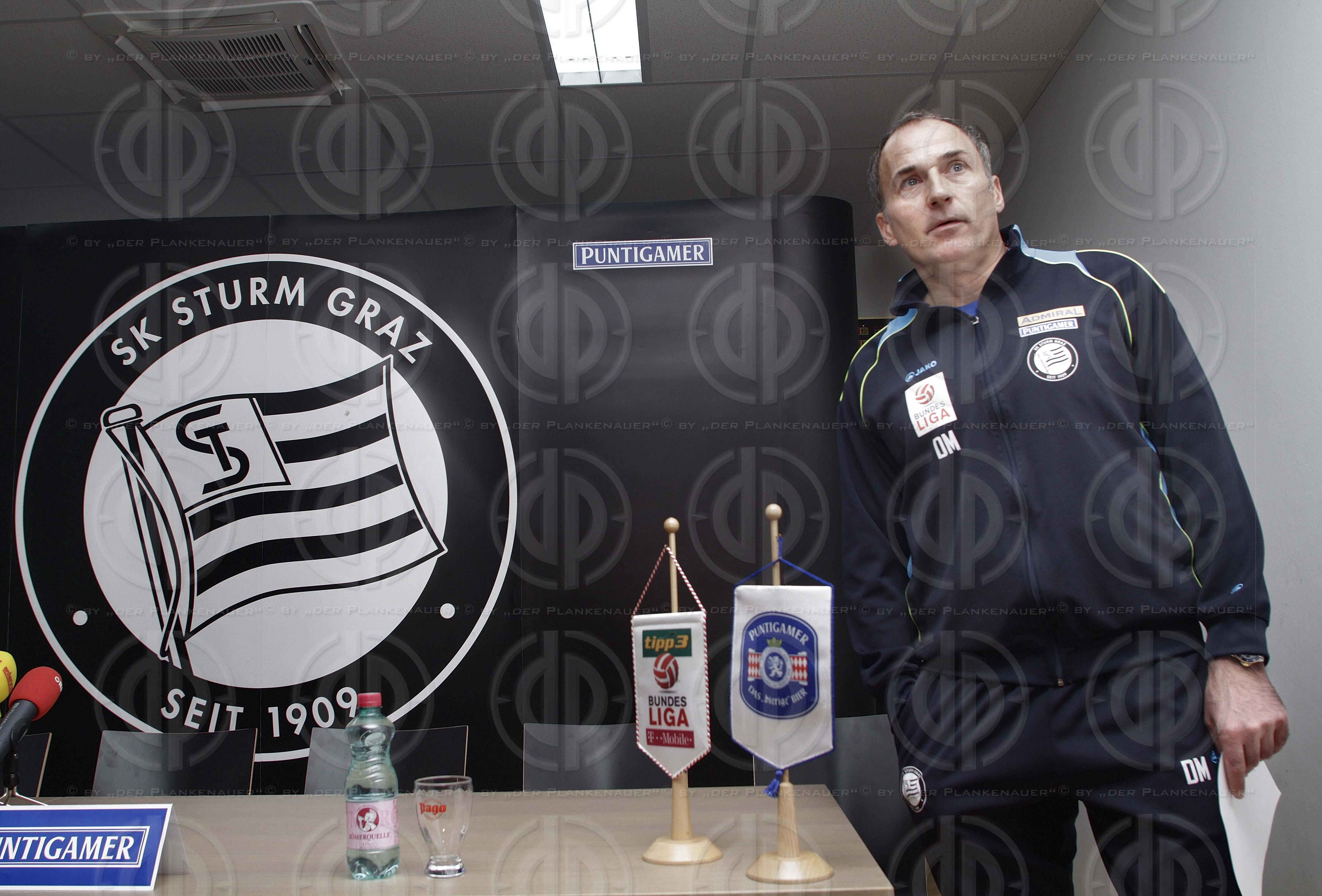 SK Sturm Pressekonferenz