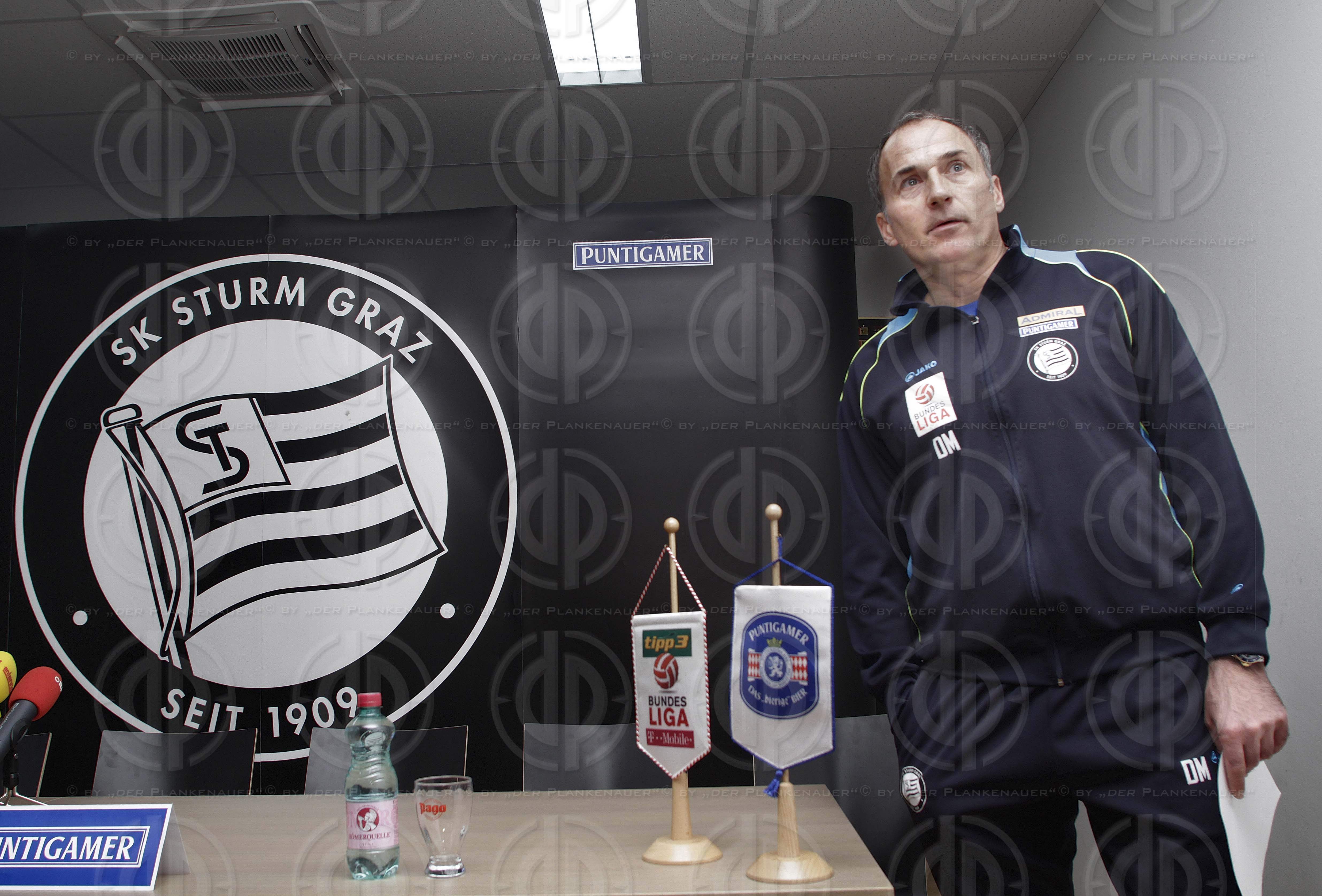 SK Sturm Pressekonferenz