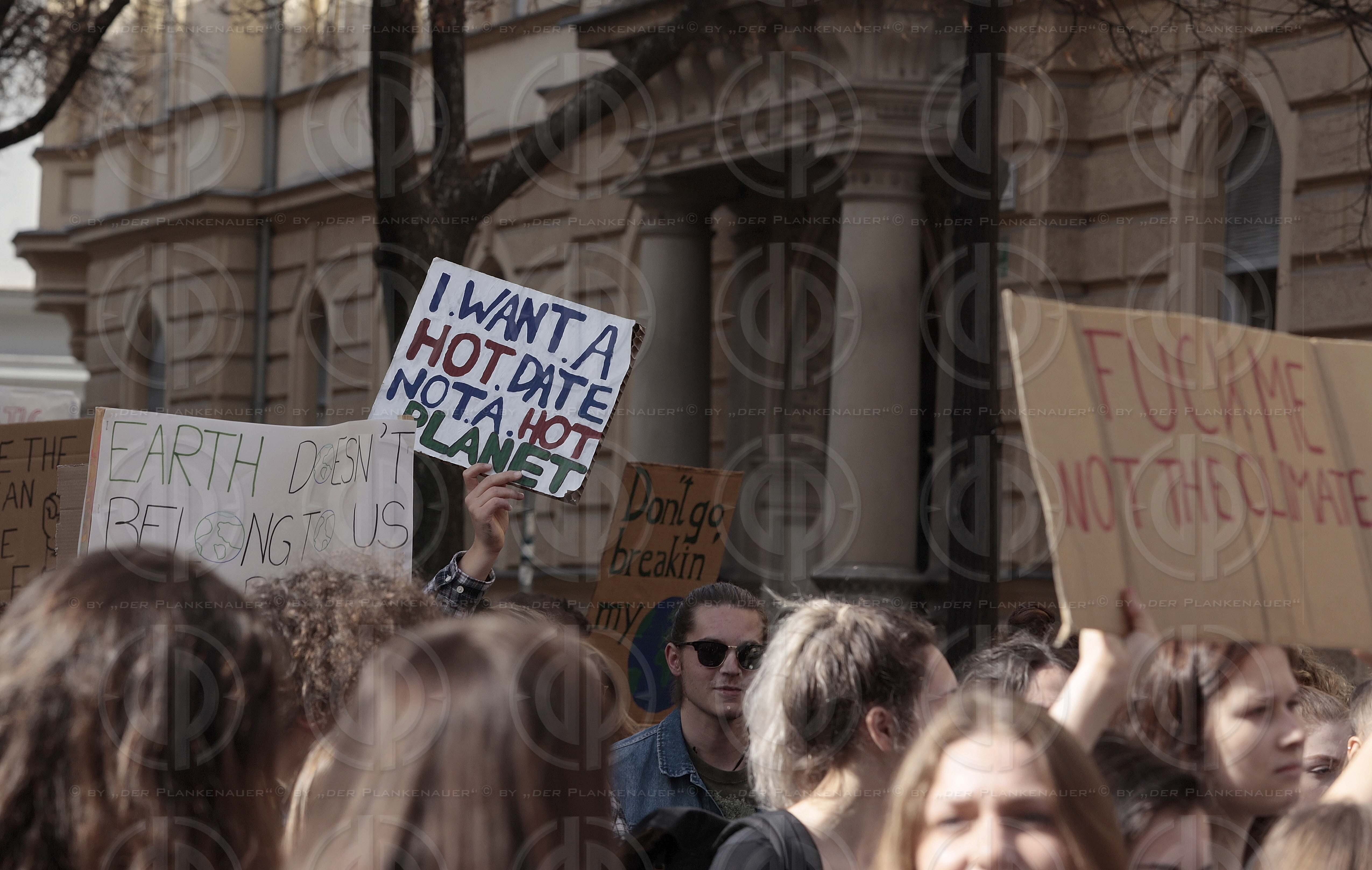 Protestdemo fürs Klima - Graz