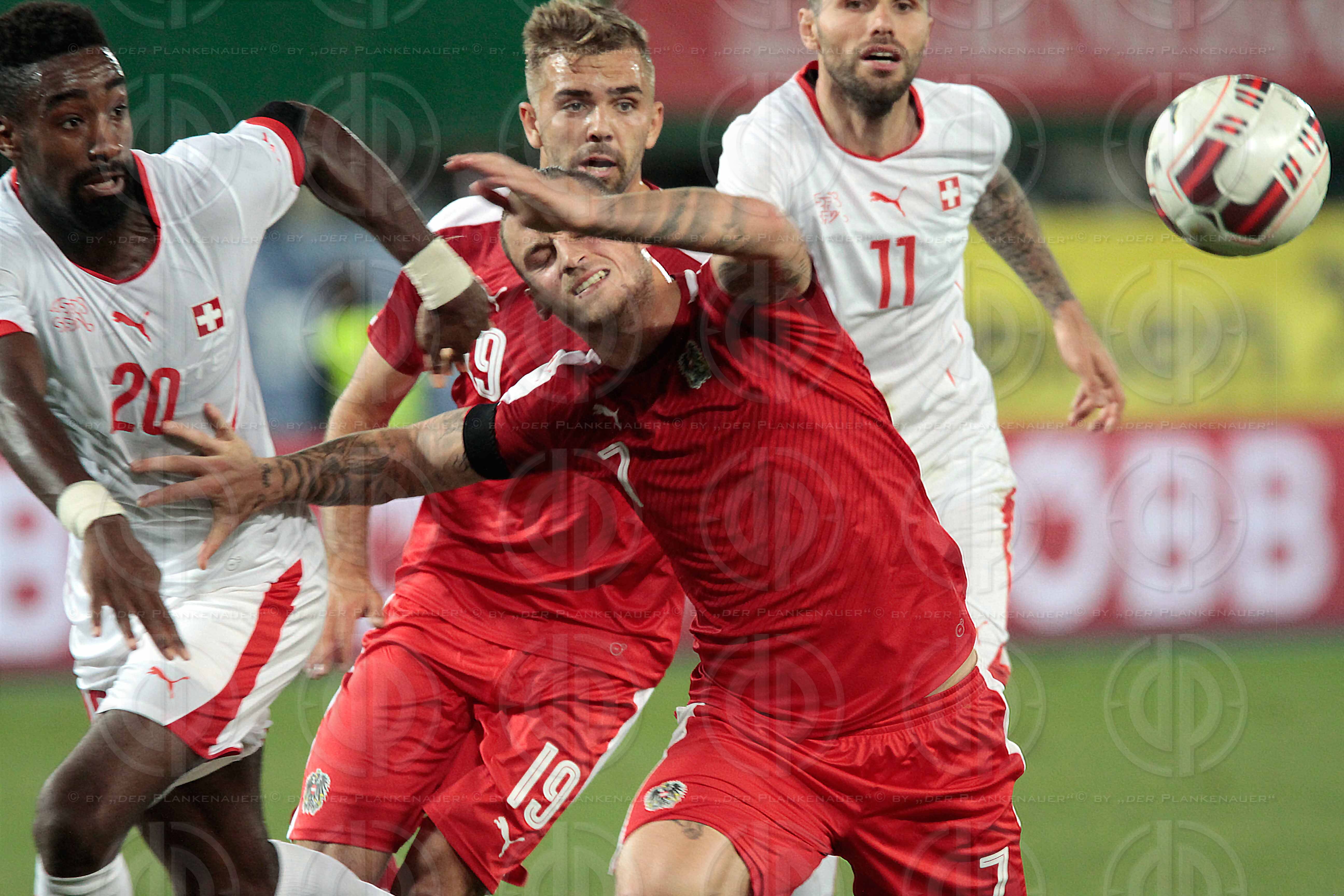 Laenderspiel Oesterreich vs. Schweiz (1:2)