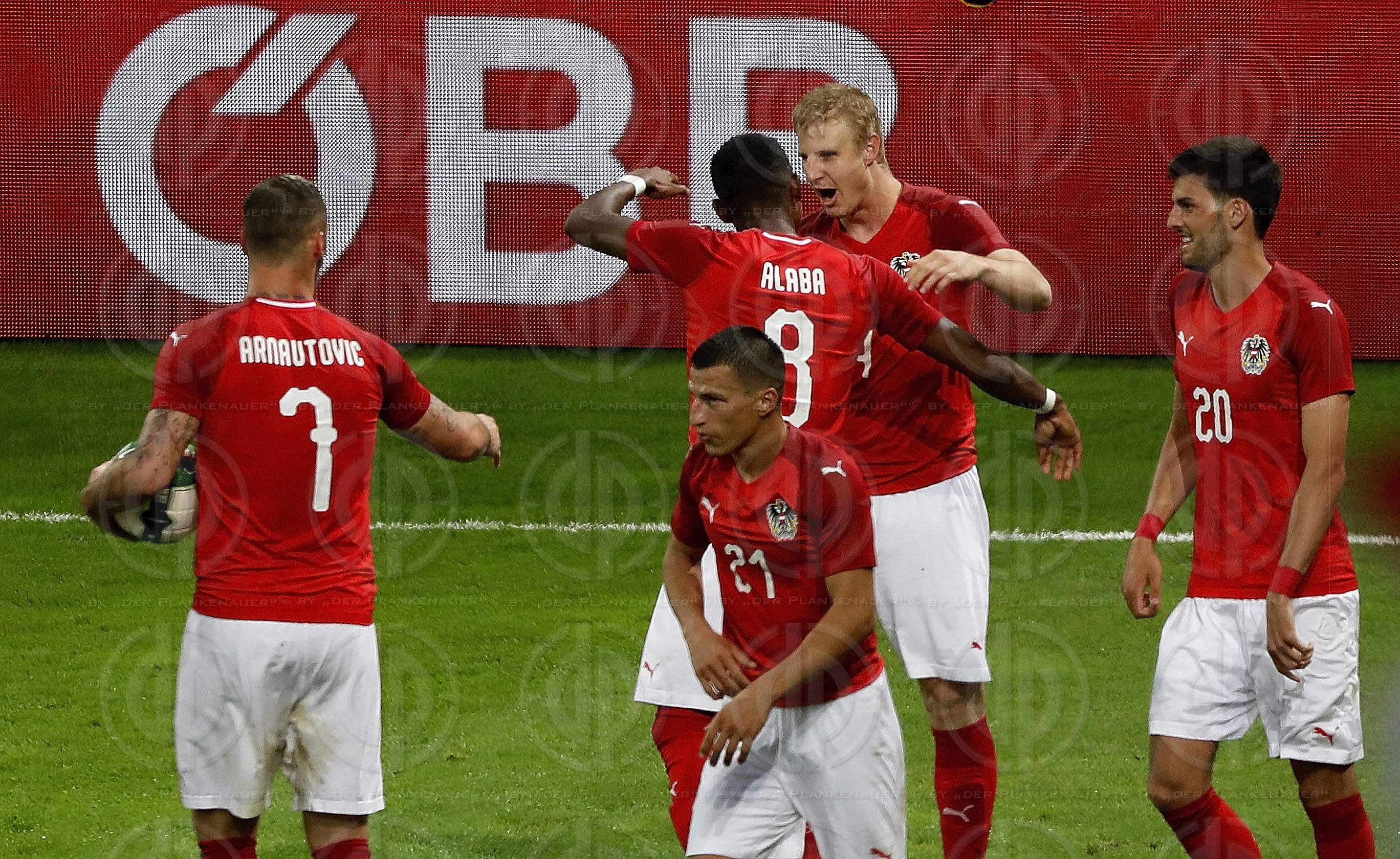 Laenderspiel Oesterreich vs. Deutschland