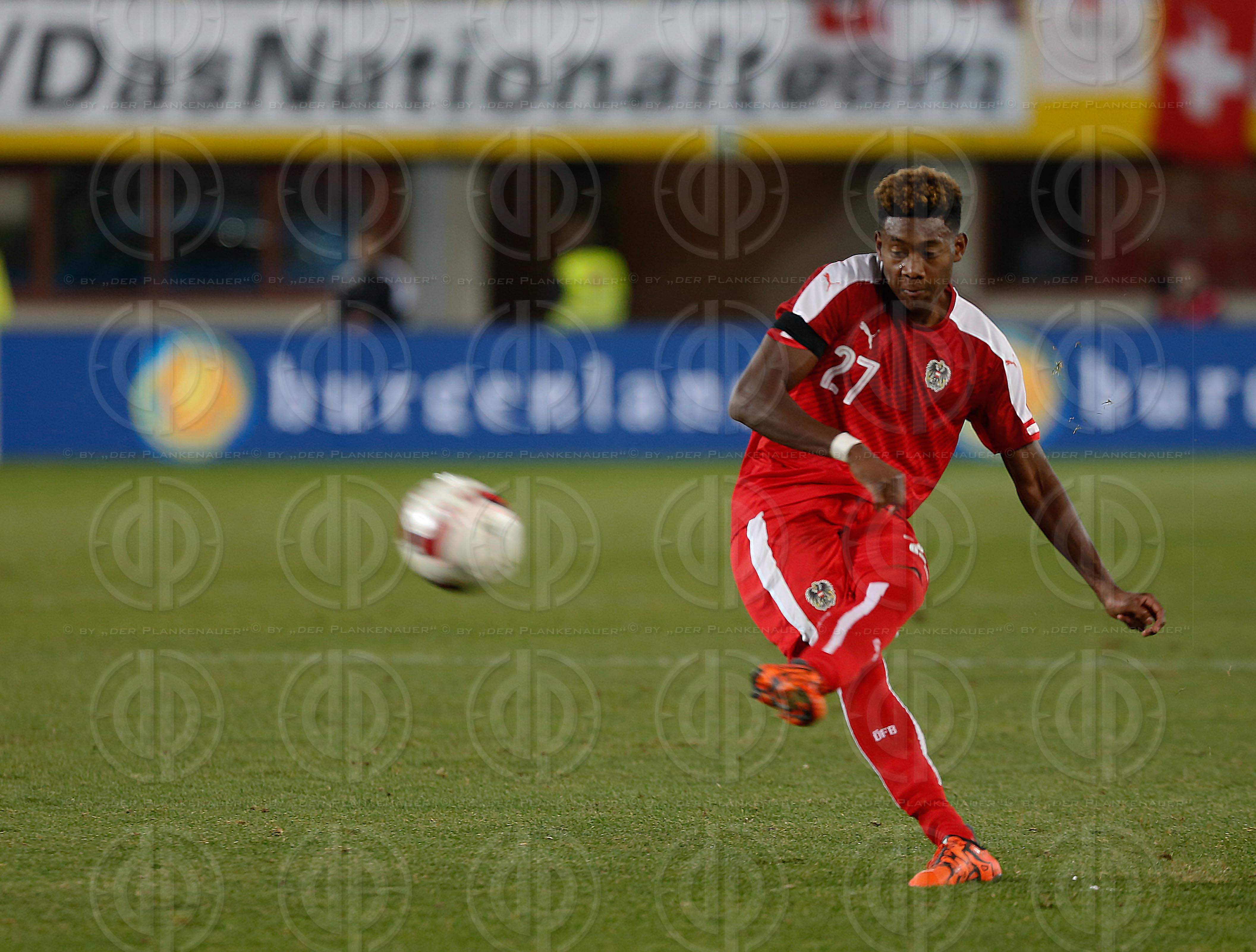 Laenderspiel Oesterreich vs. Schweiz (1:2)