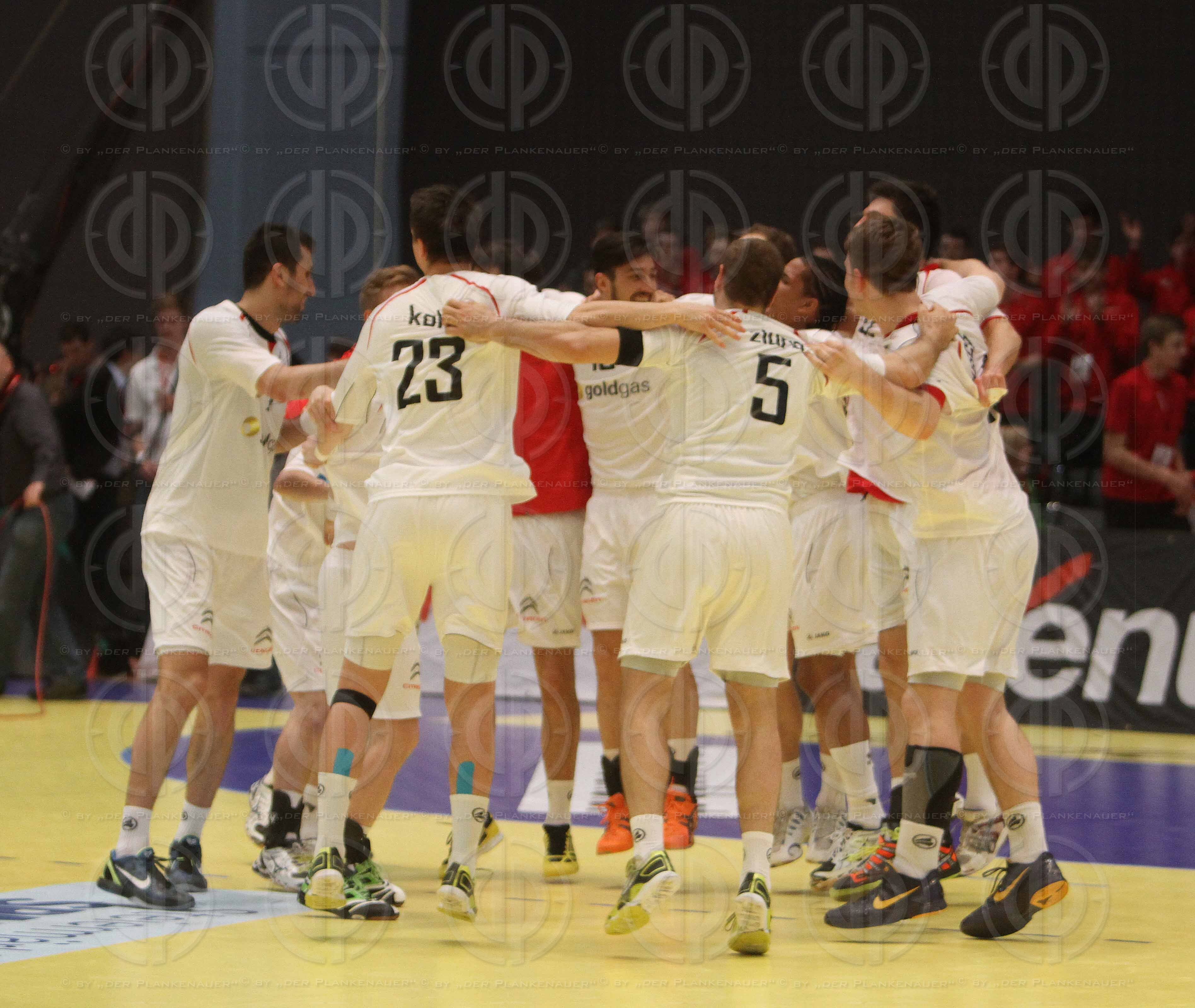 Handball EM-Qualifikation Oesterreich vs. Serbien (31:28)
