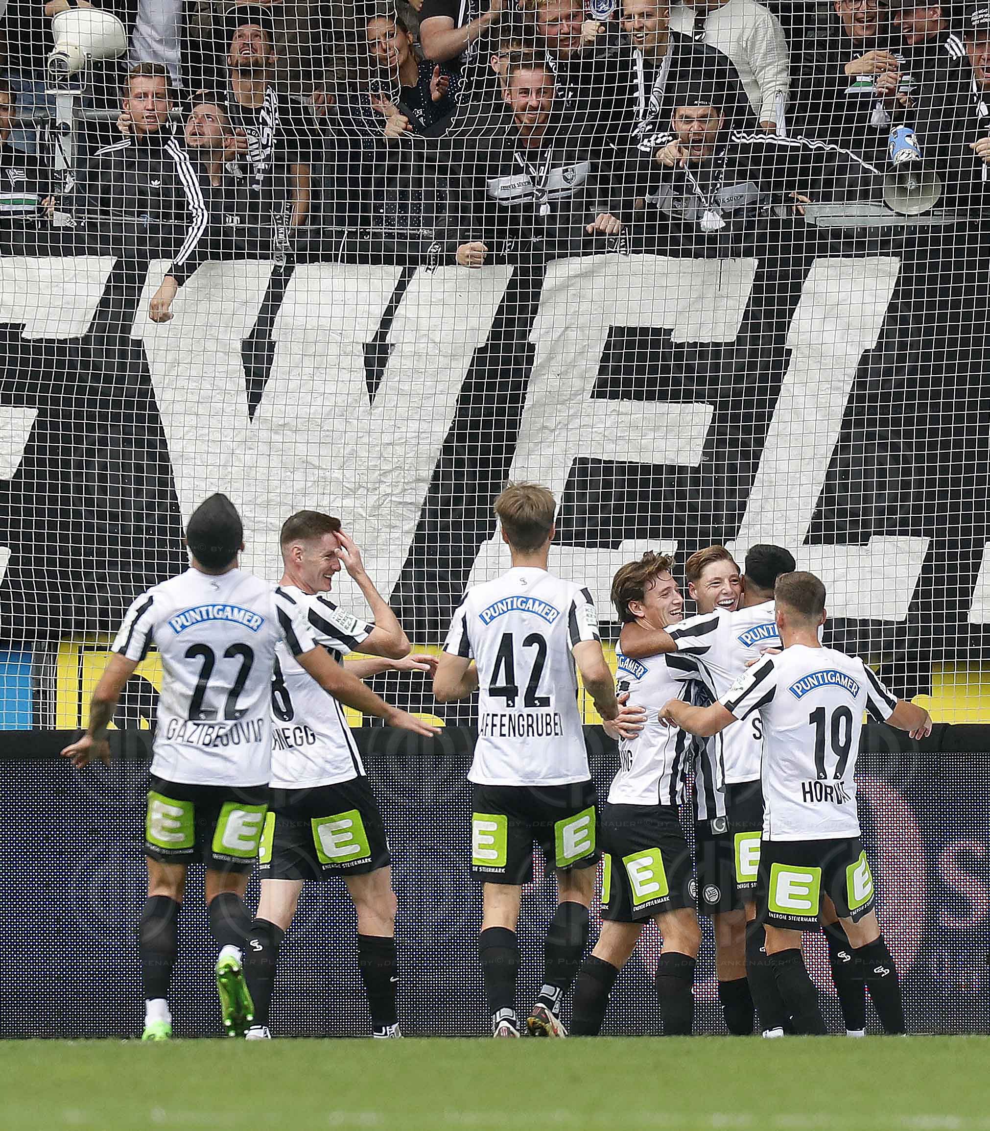 SK Sturm vs. Austria Lustenau (2:0) am 18.09.2022