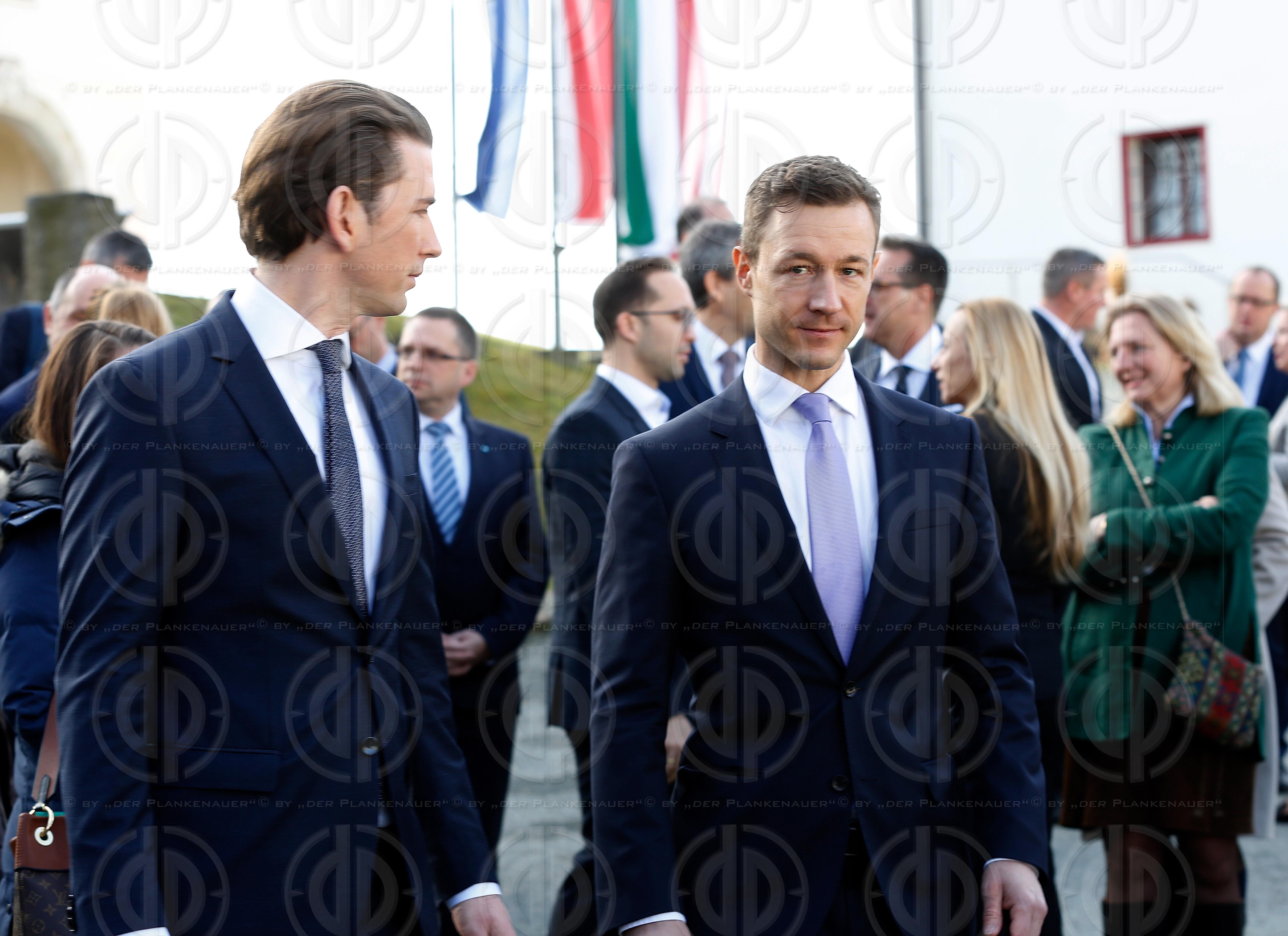 Regierungsklausur im Schloss Seggau/Stmk.