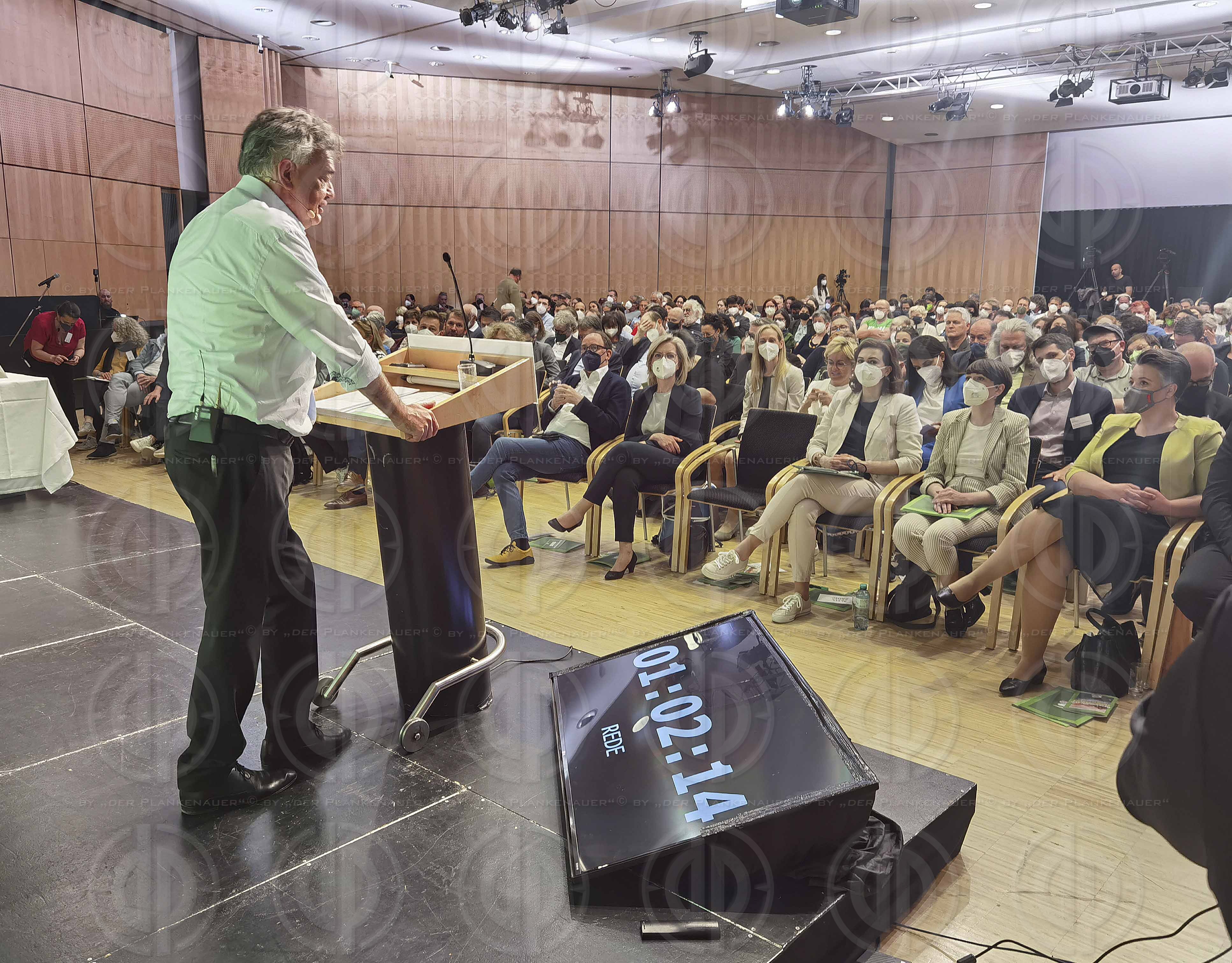 Bundeskongress der Grünen in Villach am 30.04.2022