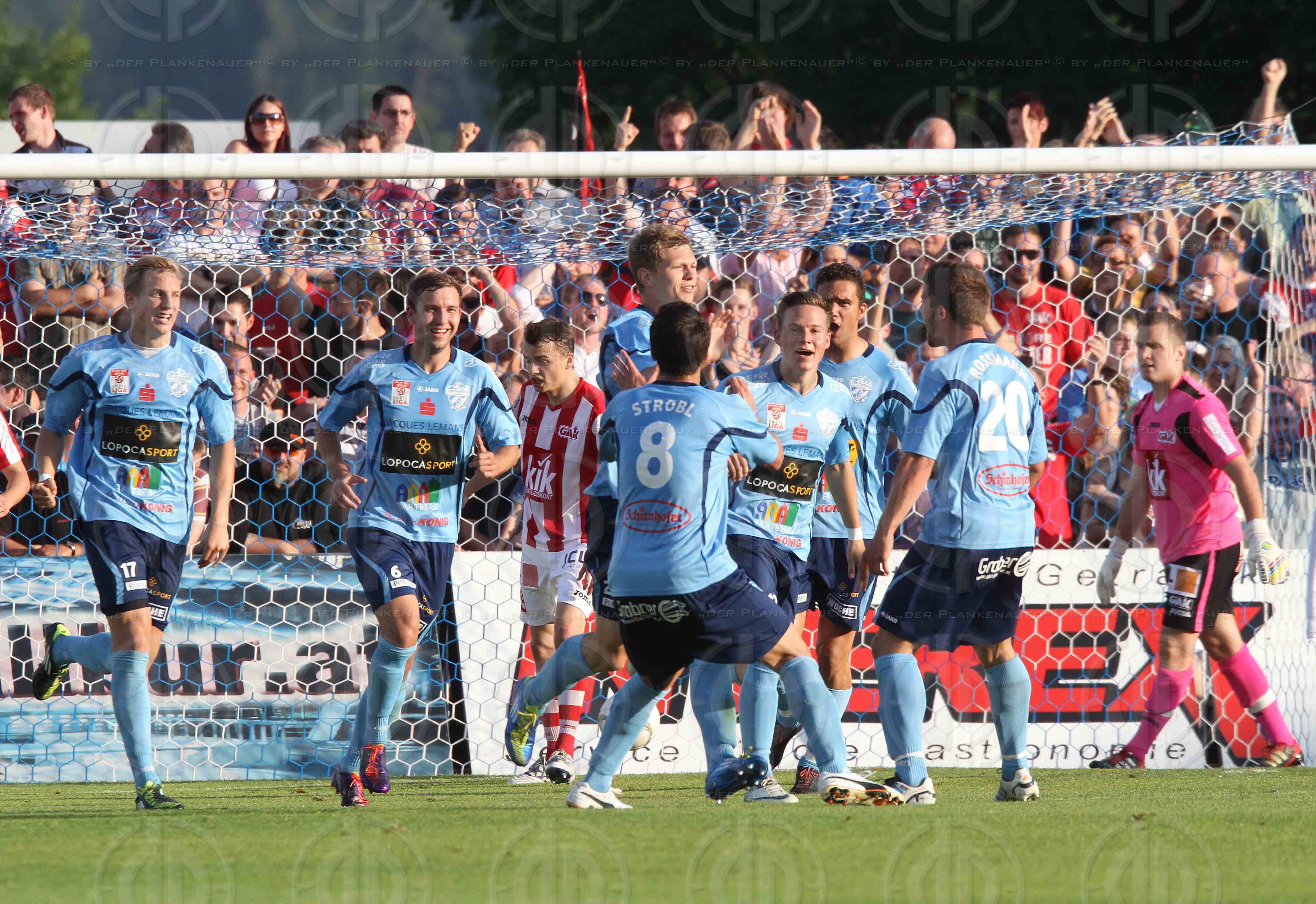 Relegation Hartberg vs. GAK (3:0, Spielabbruch)