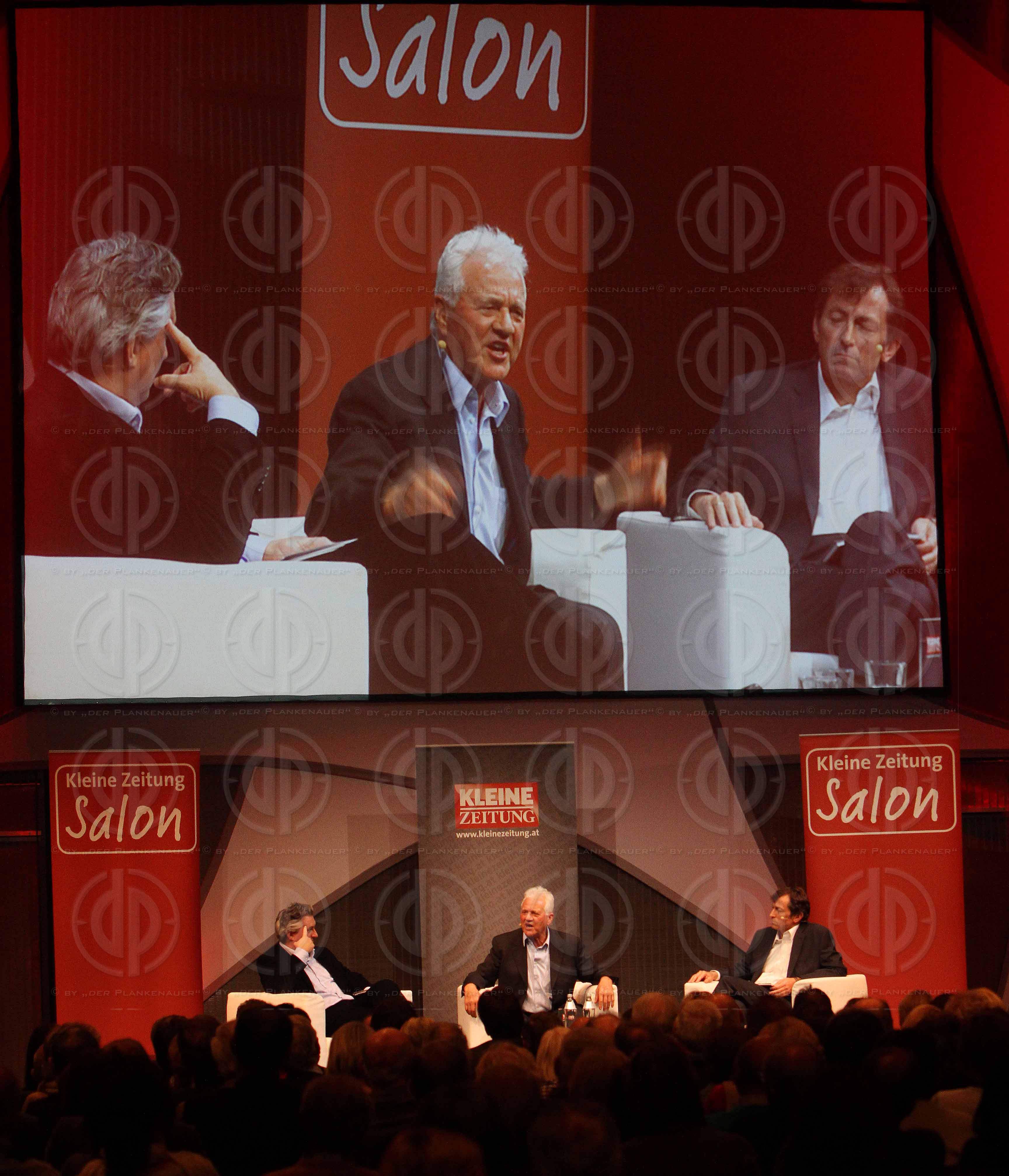 Frank Stronach im Gespräch