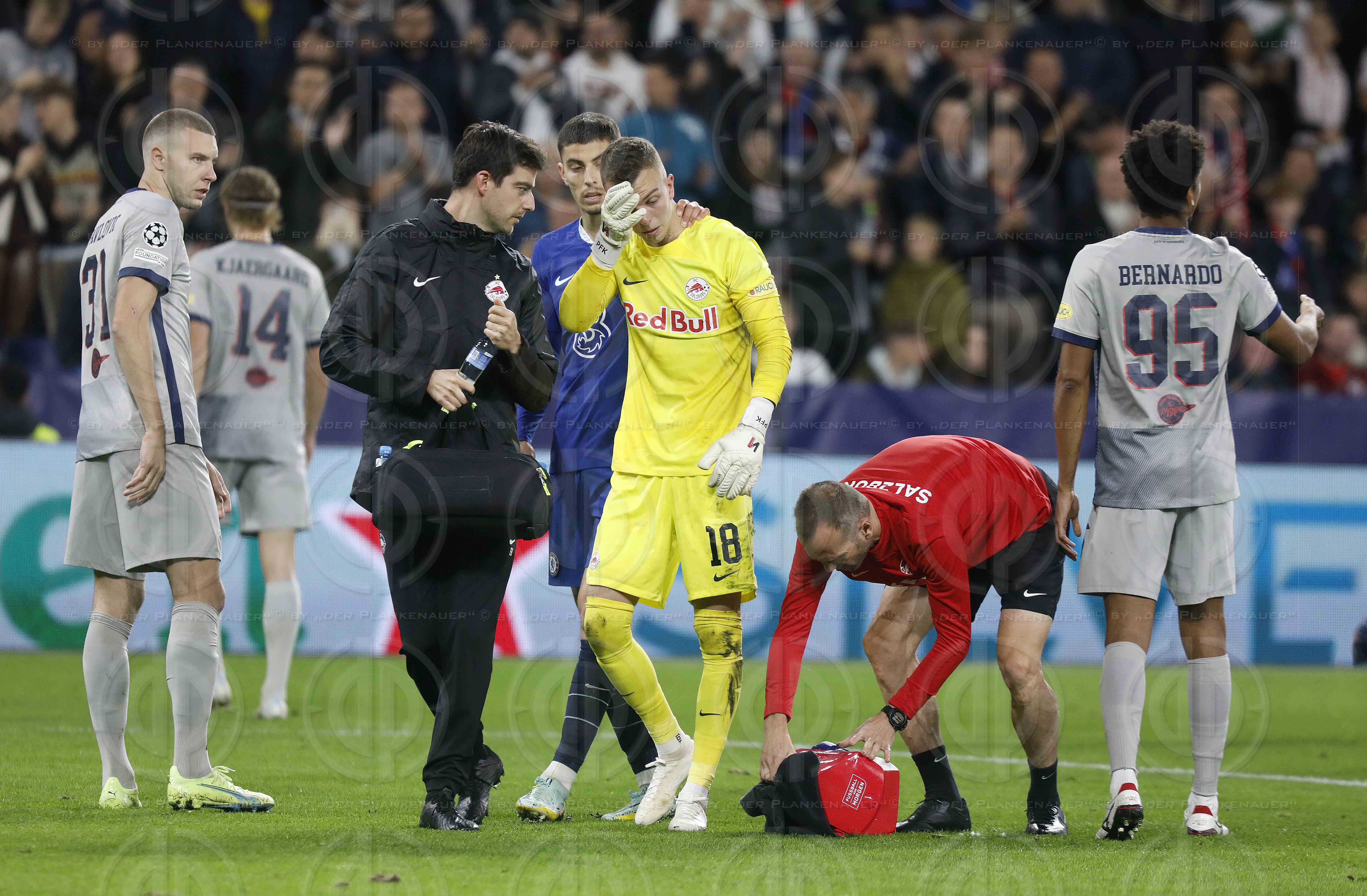 Champions League FC Salzburg vs. Chelsea FC (1:2) am 25.10.2022