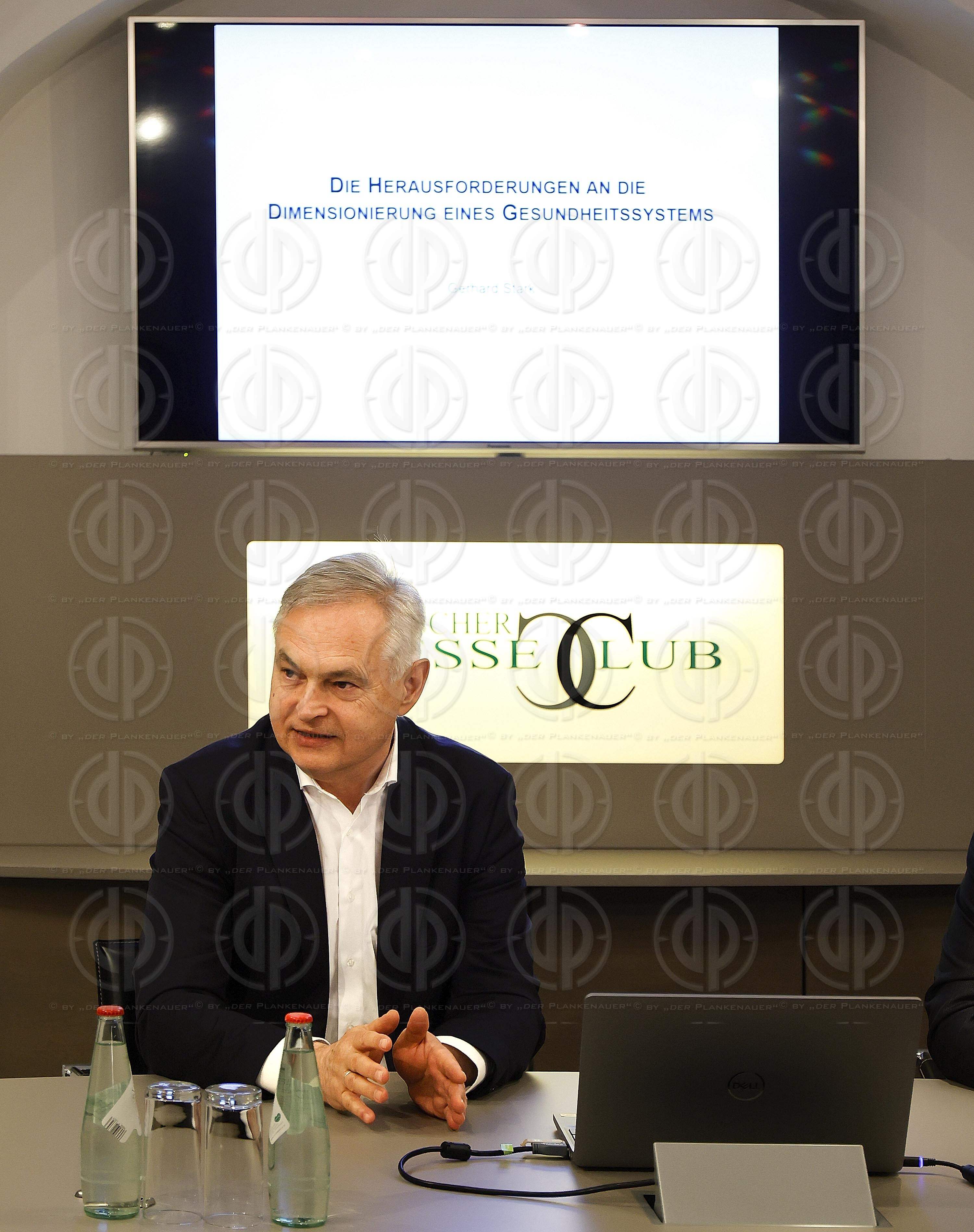Presseclub-Talk mit Univ.-Prof. Ing. Dr. Gerhard STARK (KAGes)