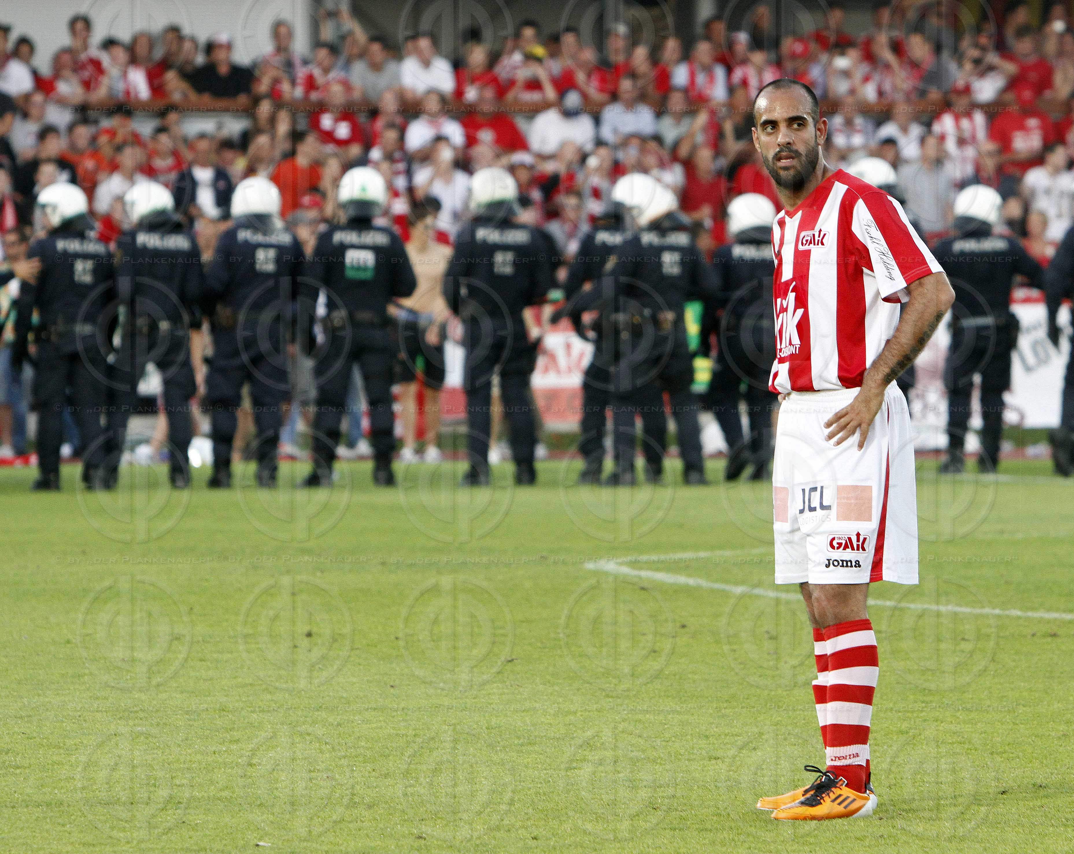 Relegation Hartberg vs. GAK (3:0, Spielabbruch)