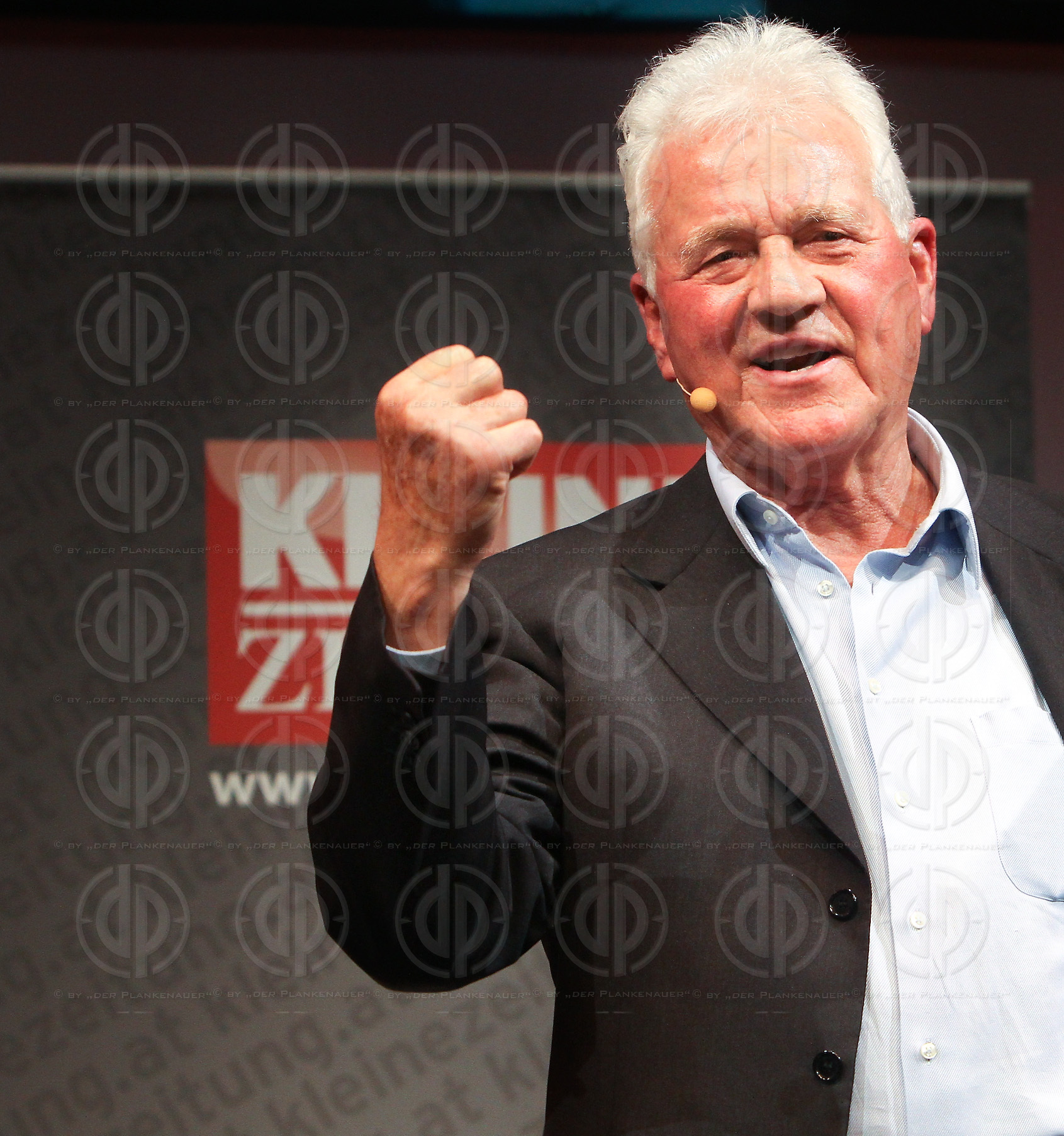 Frank Stronach im Gespräch