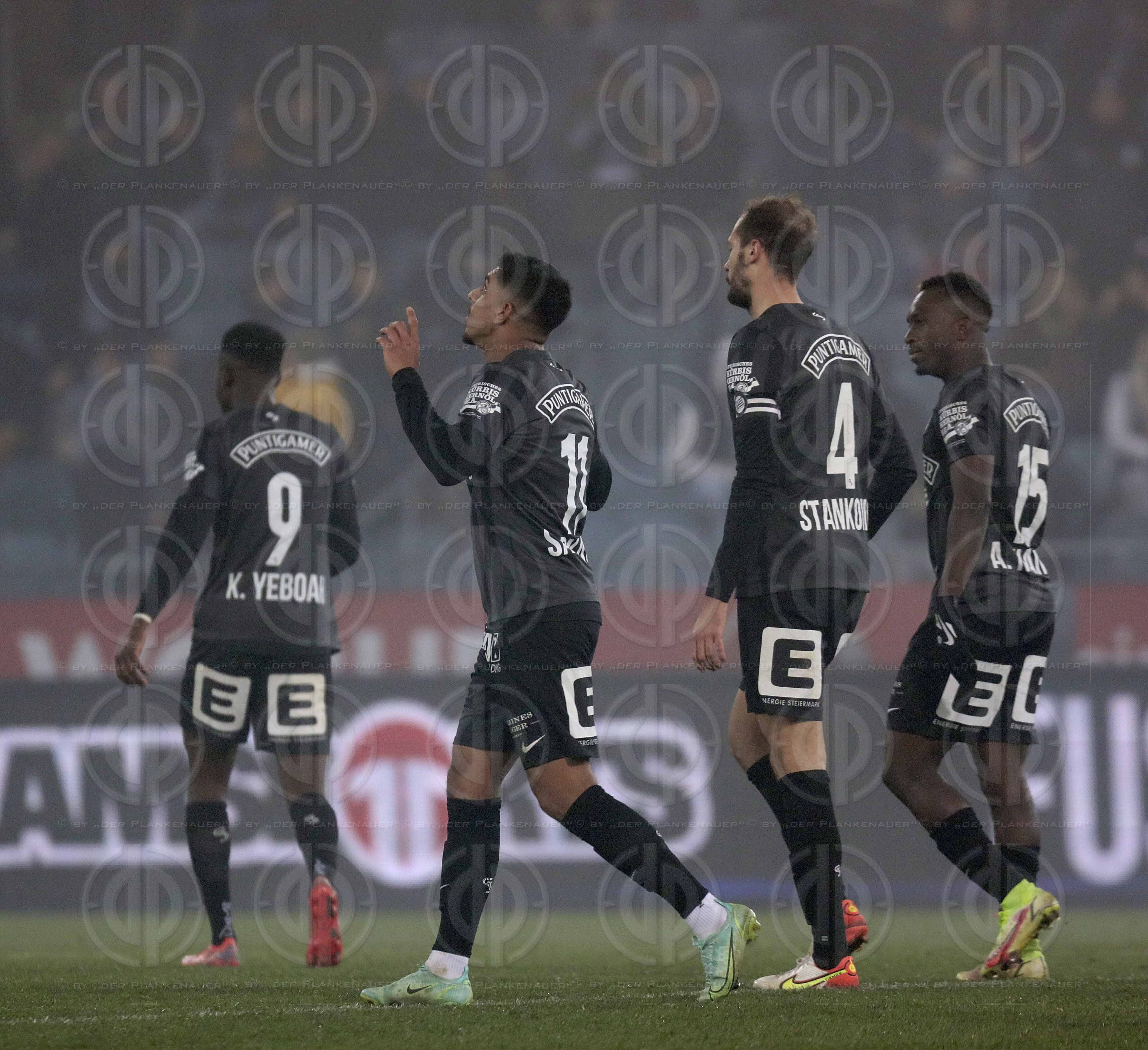 SK Sturm vs. LASK (3:3) am 21.11.2021