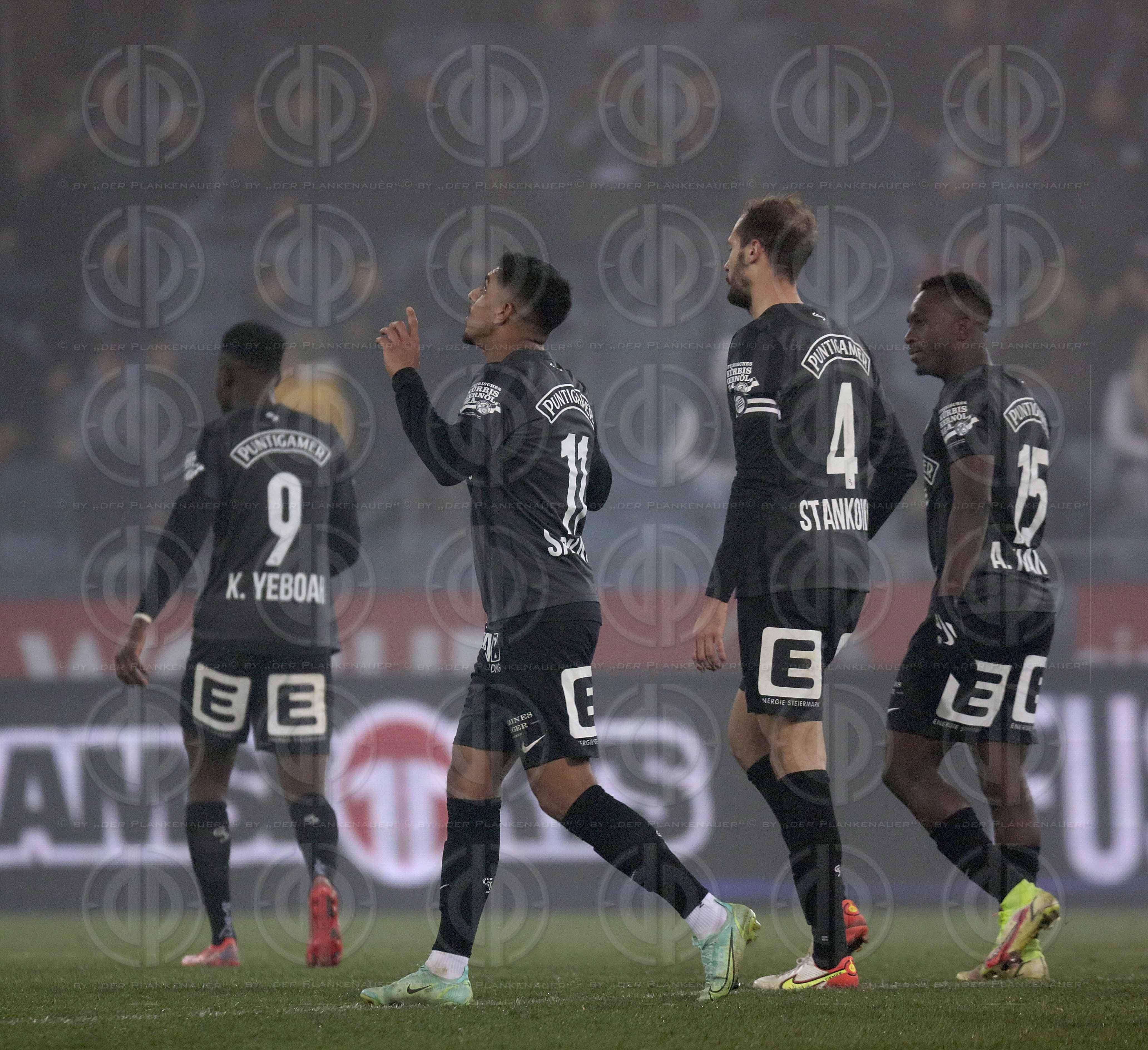 SK Sturm vs. LASK (3:3) am 21.11.2021