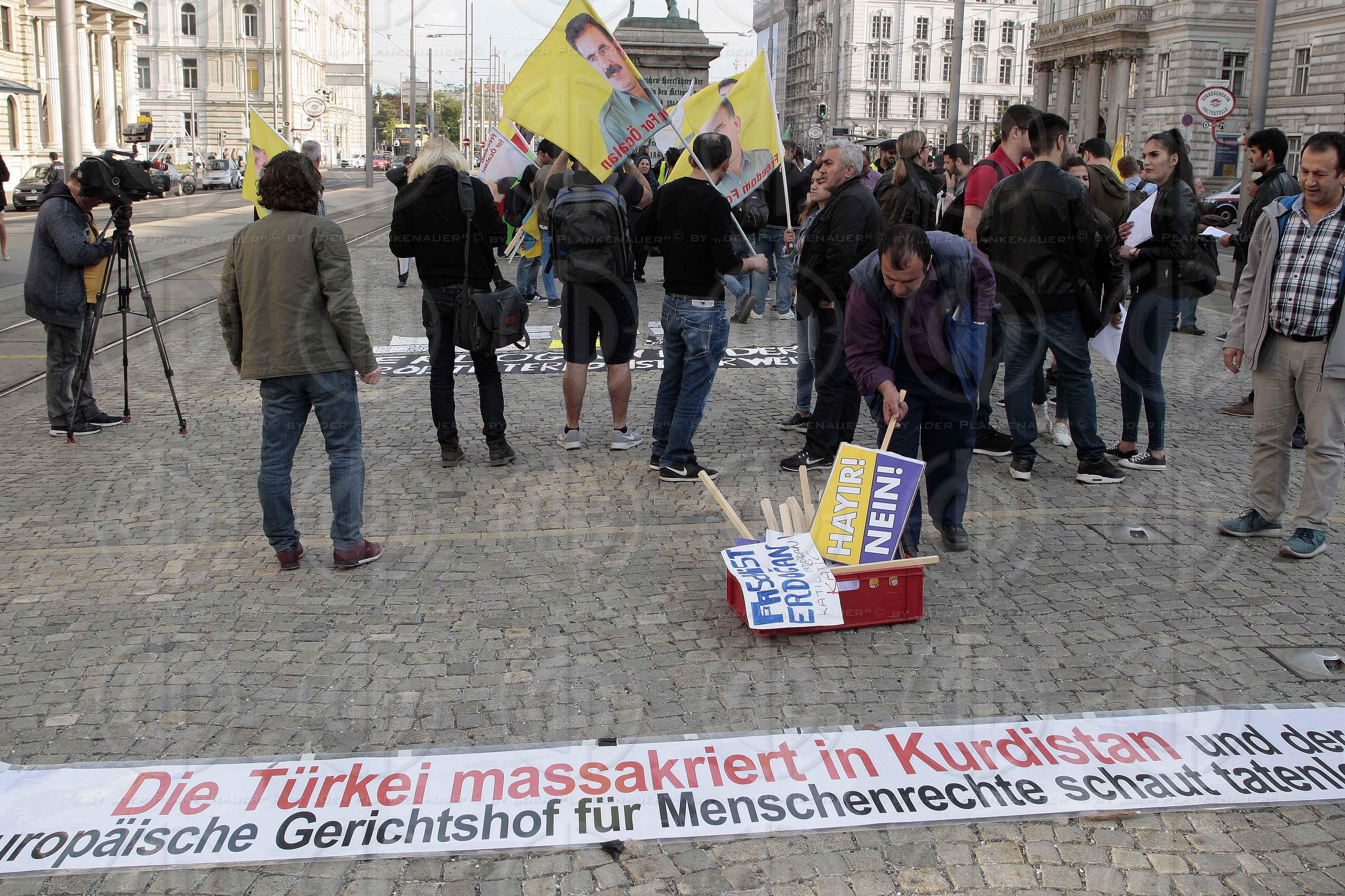 Demo Stimmenmanipulierung in der Tuerkei