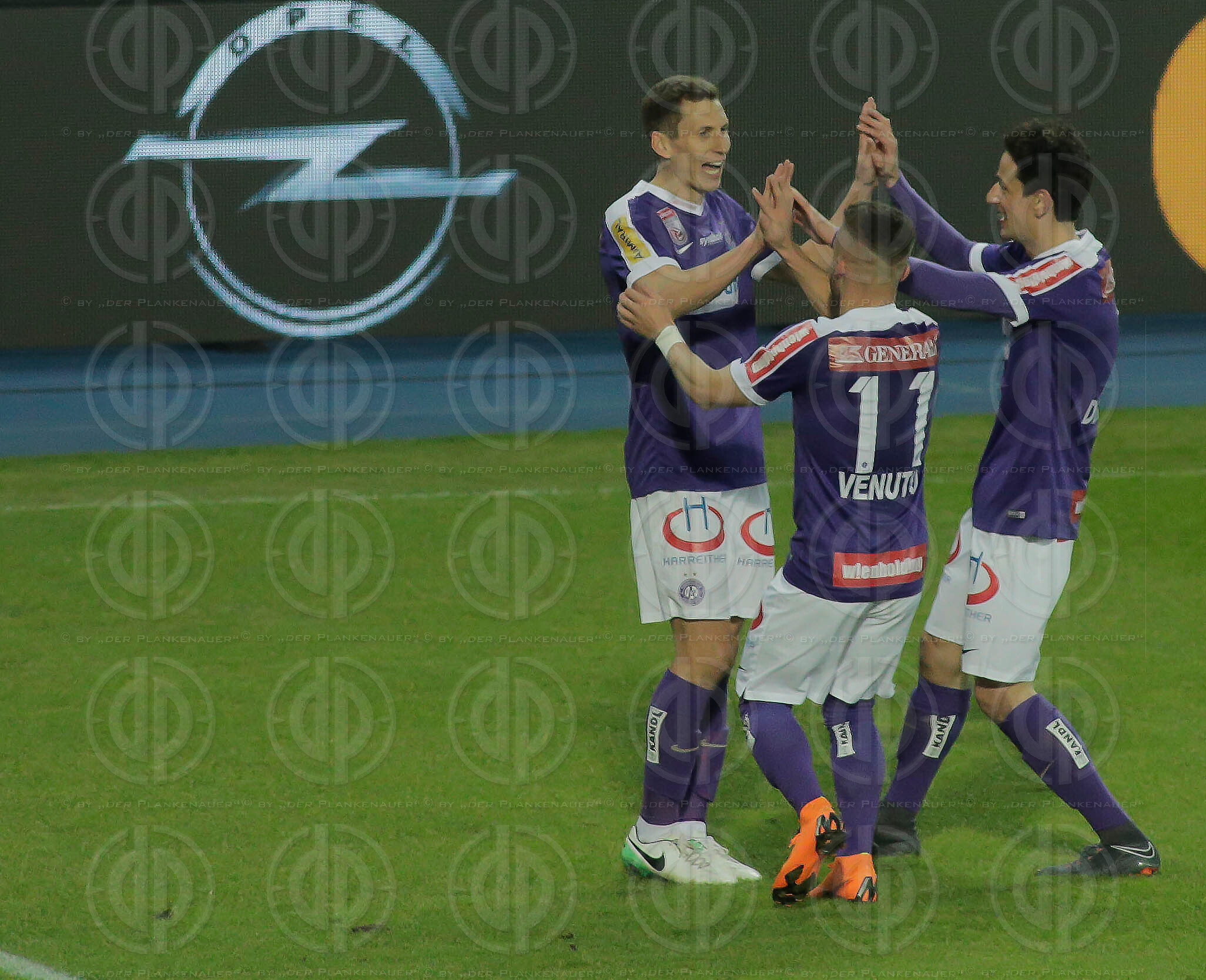 FK Austria vs. SKN St. Poelten (4:0)