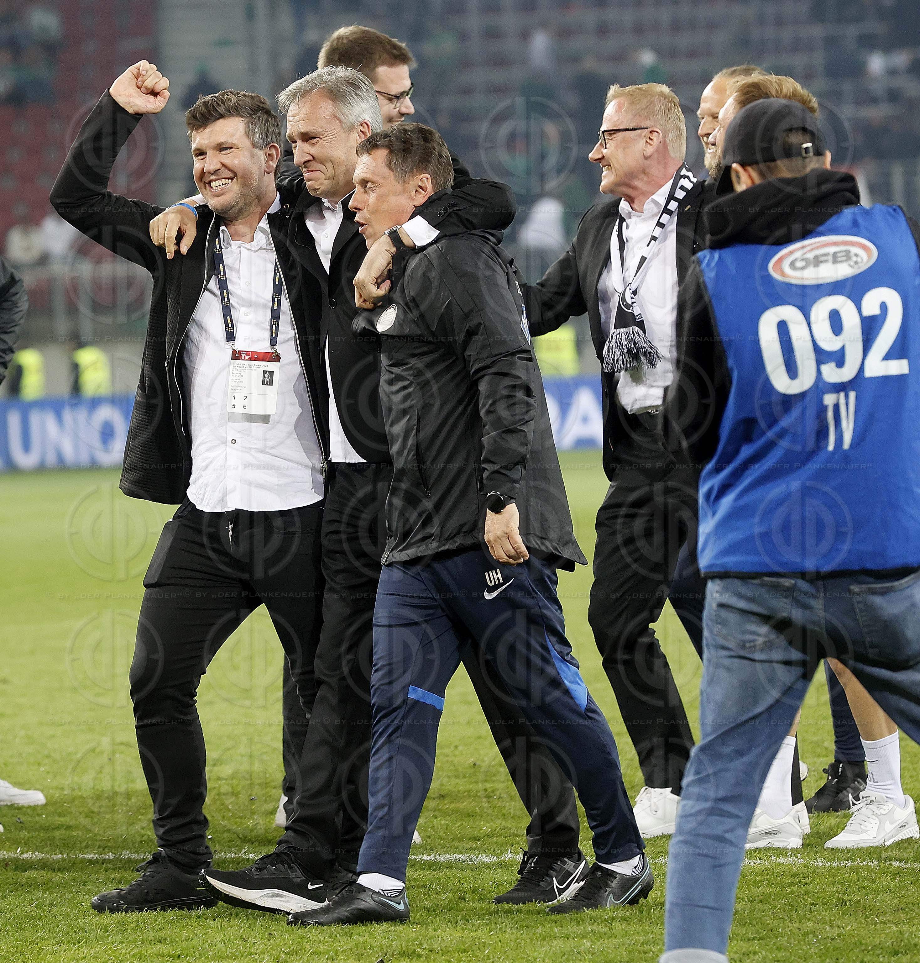 Cup Finale SK Rapid vs. SK Sturm (0:2) am 30.04.2023